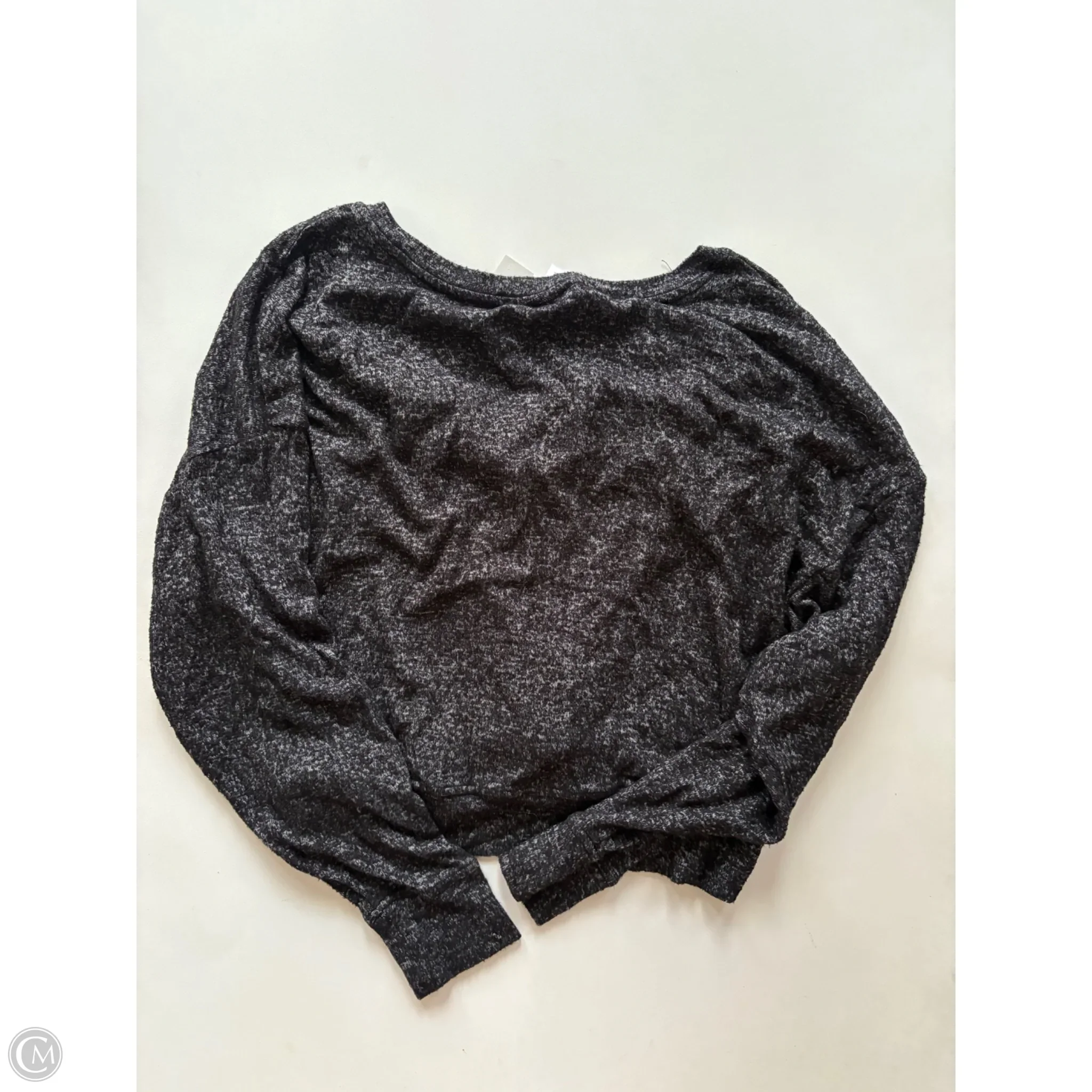 Athletic Top Long Sleeve Crewneck By Clothes Mentor In Black, Size: S - Image 2