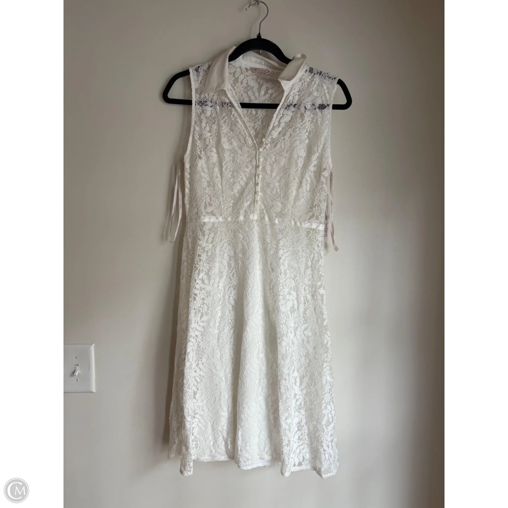 Dress Party Midi By Nanette Lepore In White, Size: Xs - Image 1