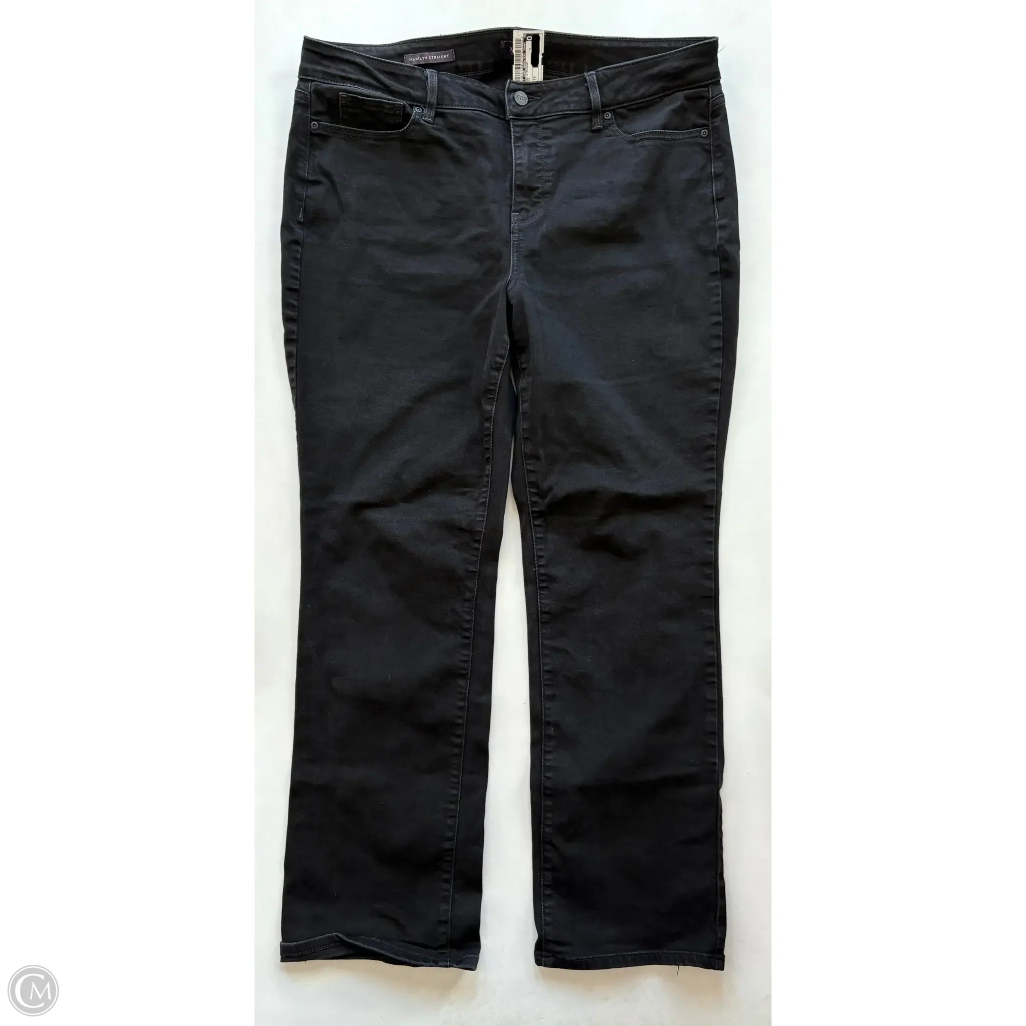 Jeans Straight By Not Your Daughters Jeans In Black, Size: 18 - Image 1