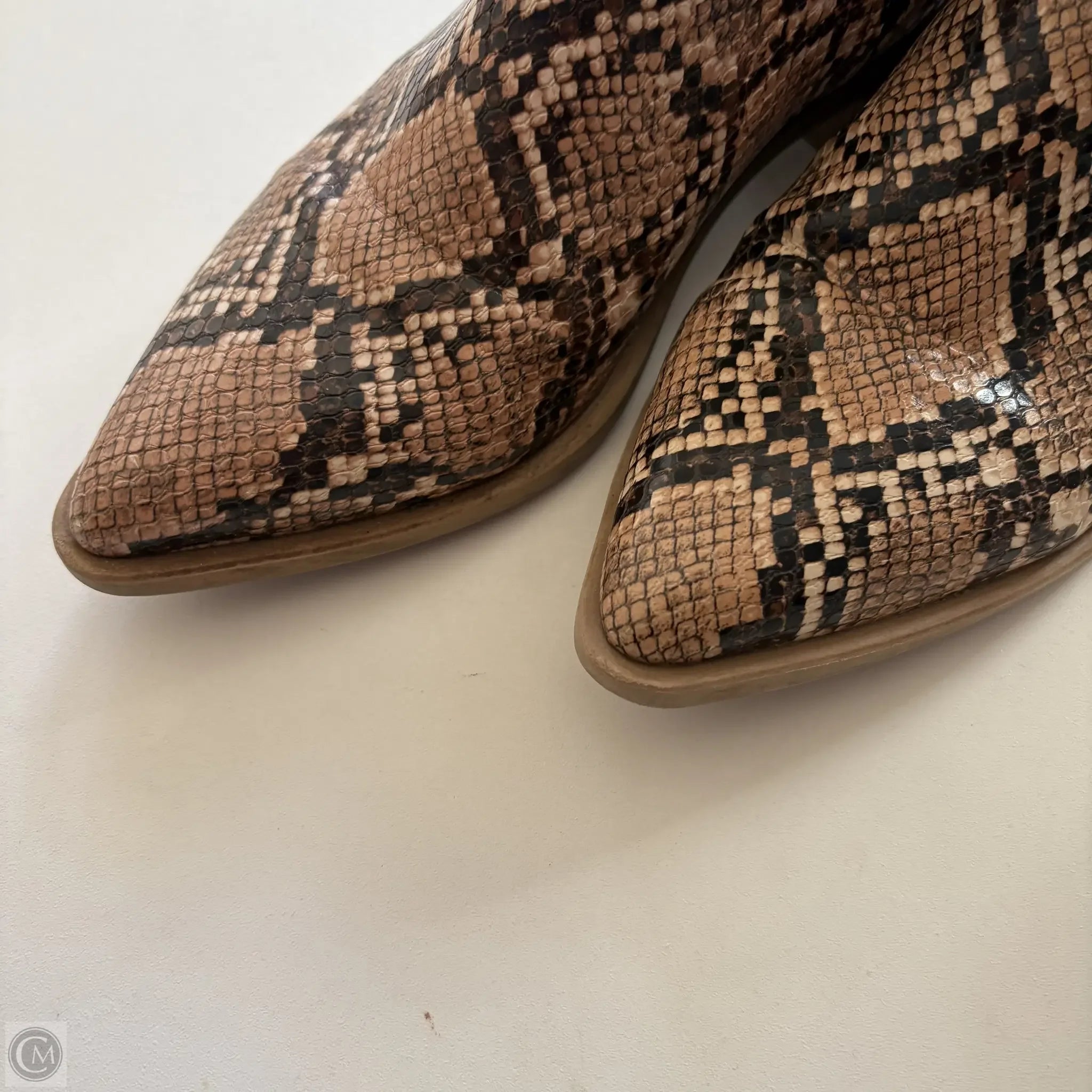 Boots Ankle Flats By Steve Madden In Animal Print, Size: 6.5 - Image 2