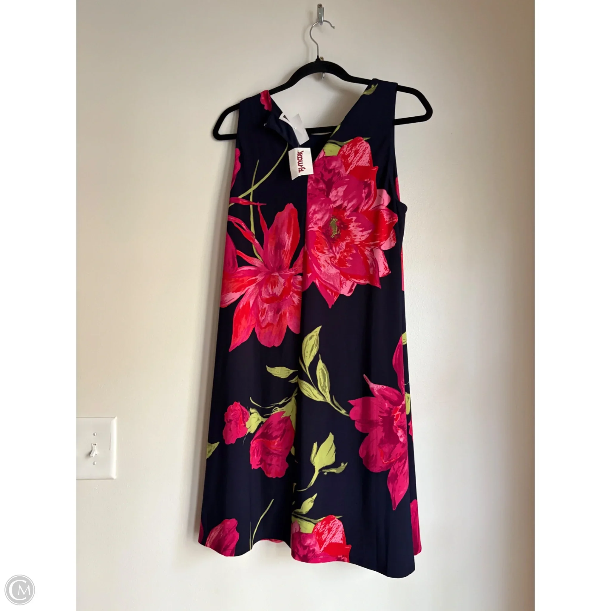 Dress Party Midi By Anne Klein In Floral Print, Size: M - Image 2