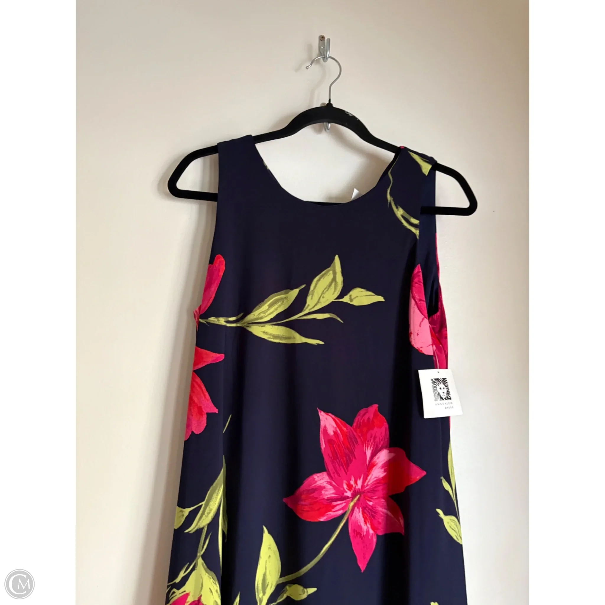 Dress Party Midi By Anne Klein In Floral Print, Size: M - Image 3