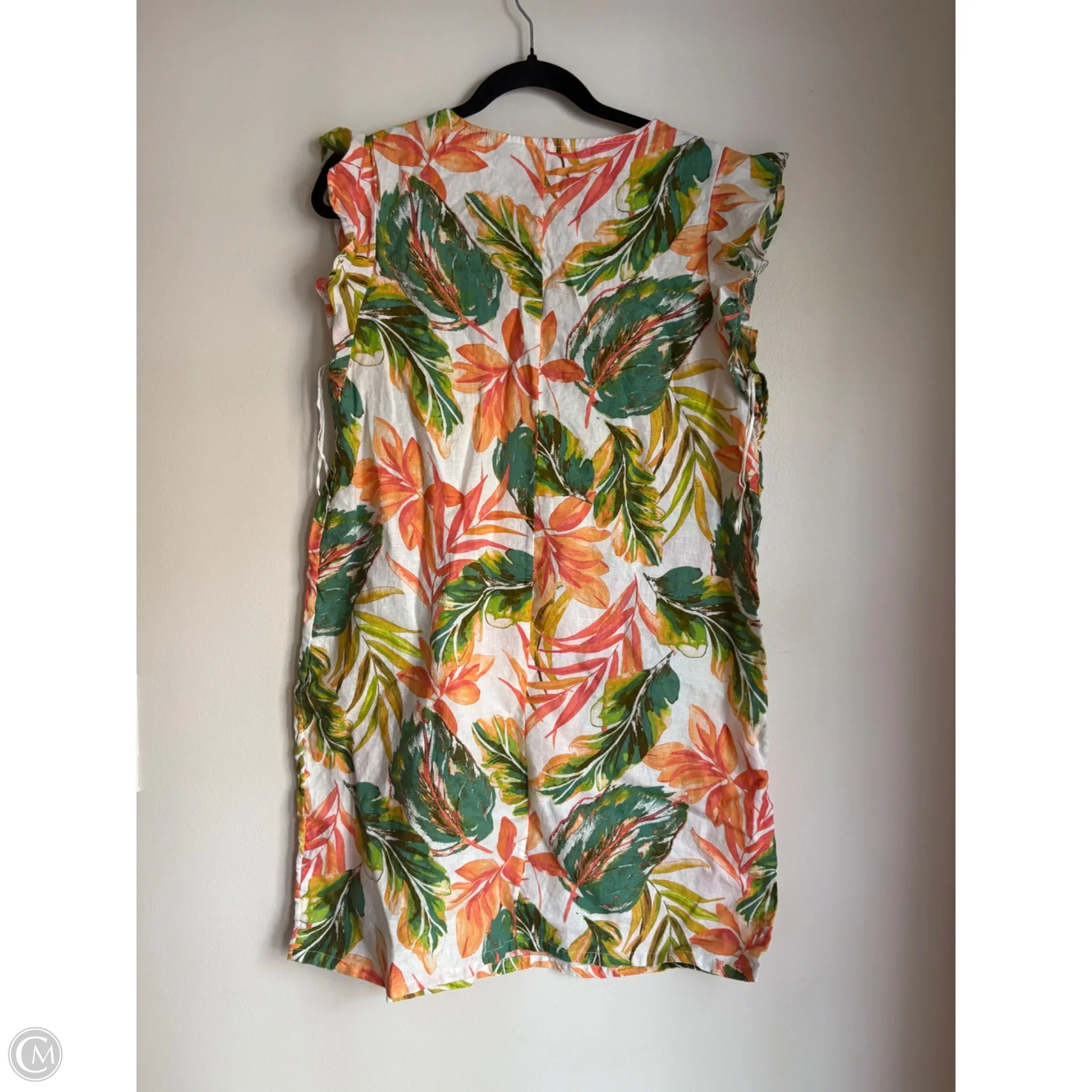 Dress Casual Midi By Nicole Miller In Floral Print, Size: L - Image 2