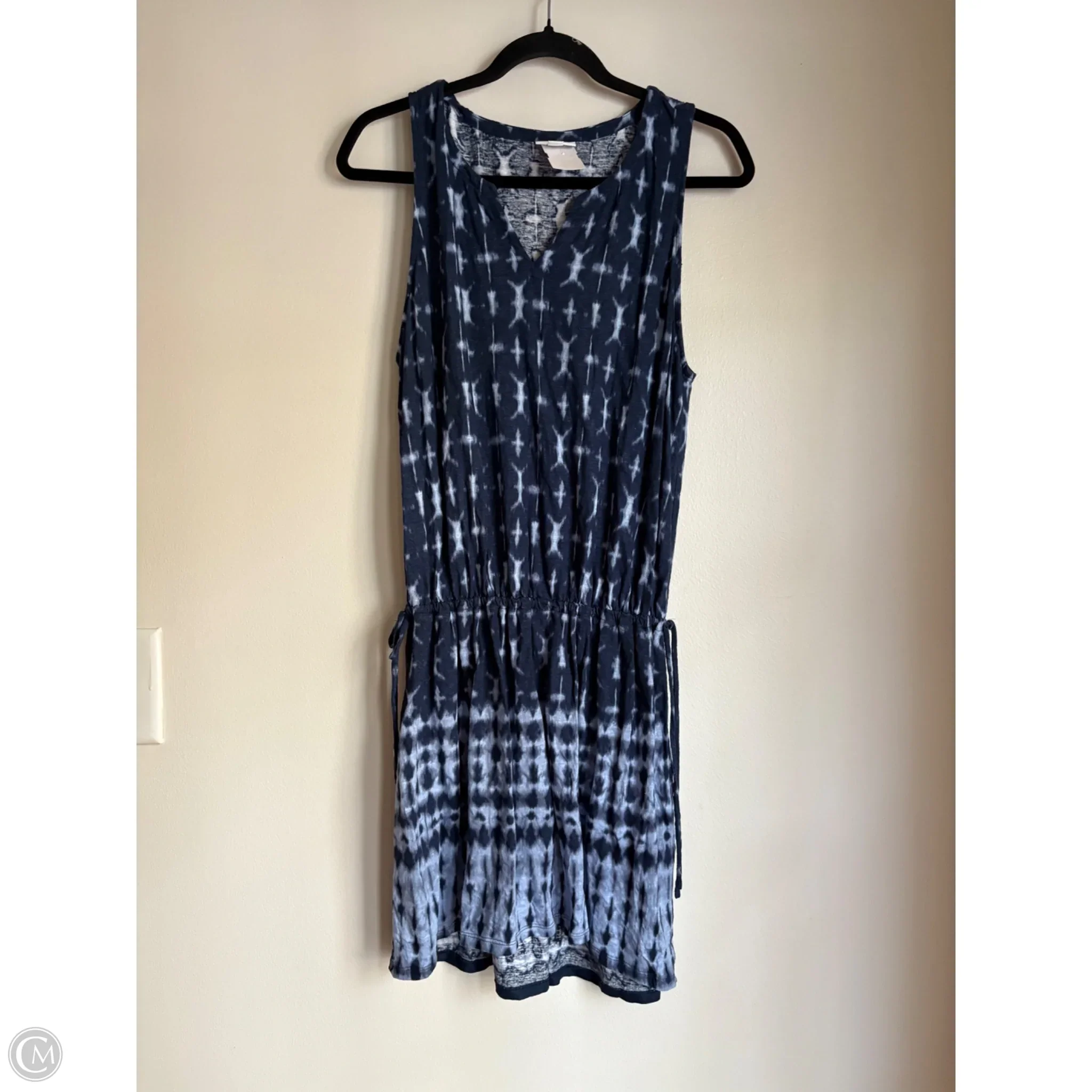 Dress Casual Midi By Pure Jill In Blue, Size: L - Image 1