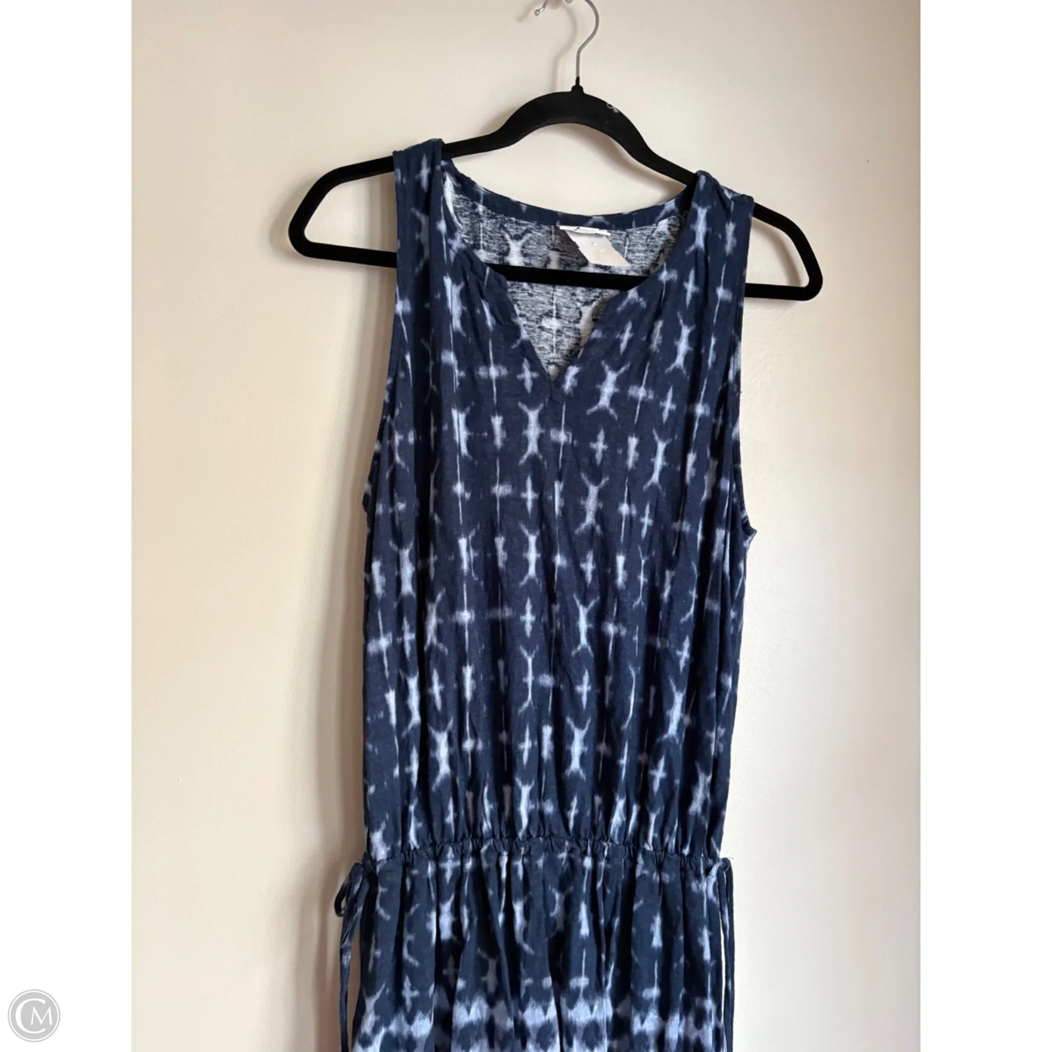 Dress Casual Midi By Pure Jill In Blue, Size: L - Image 3