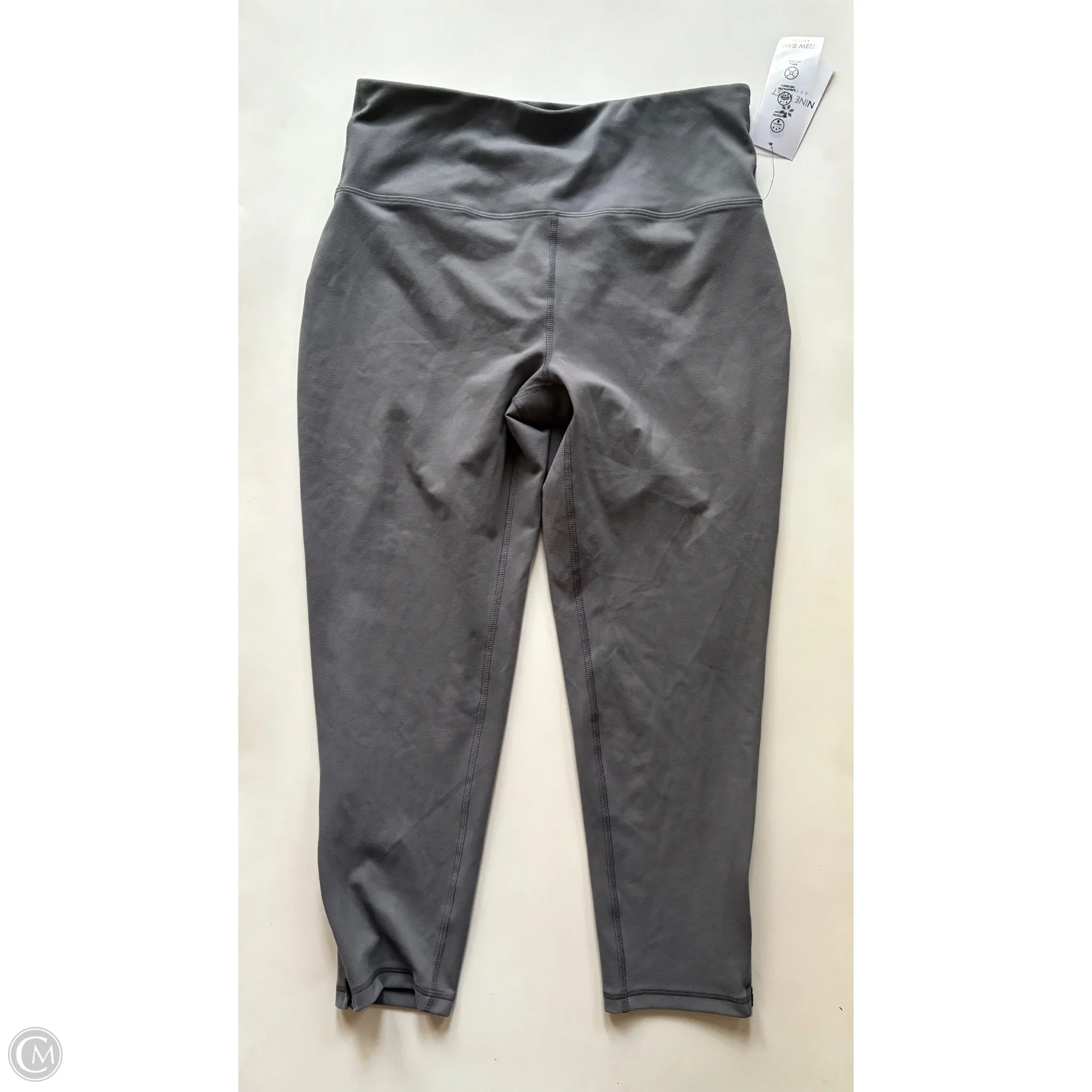Athletic Pants By Nine West Apparel In Grey, Size: 1x - Image 1