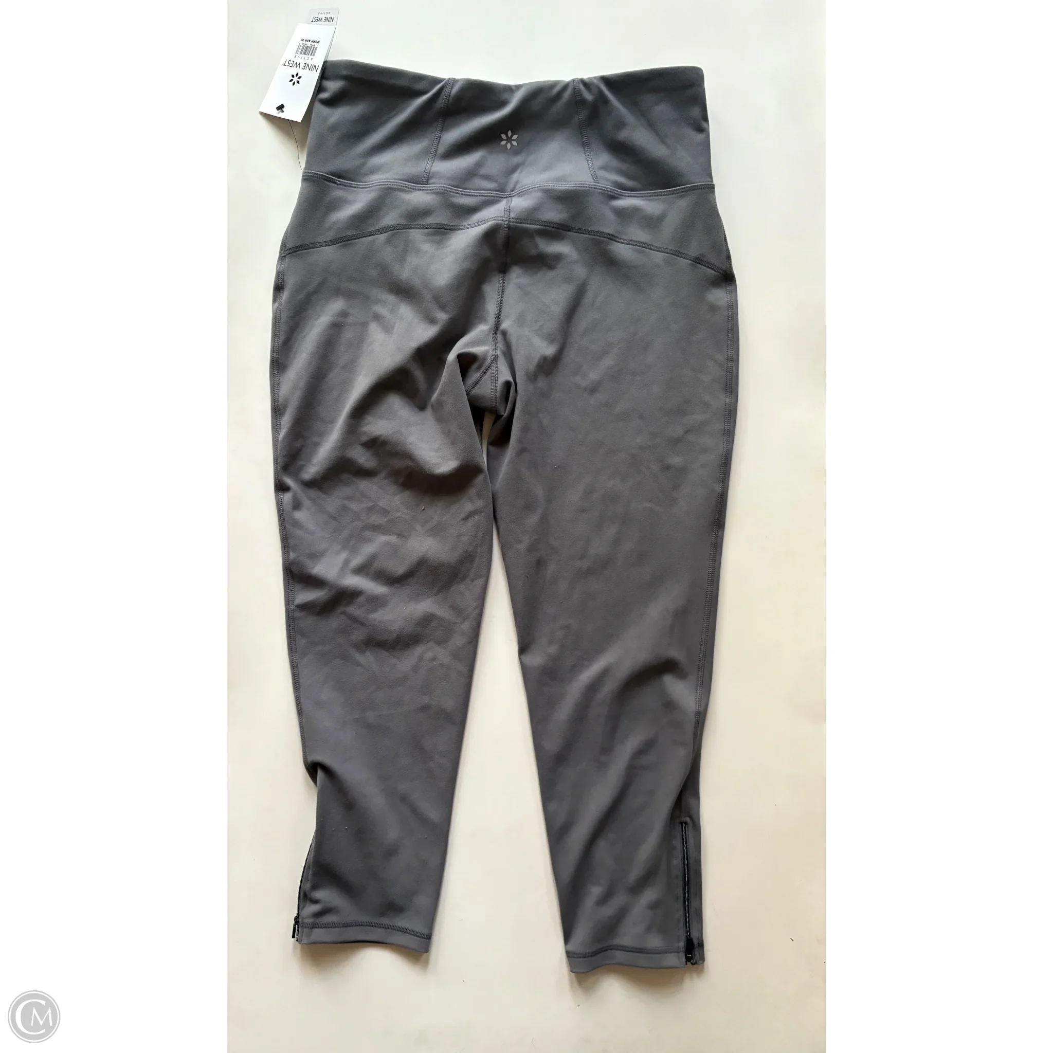 Athletic Pants By Nine West Apparel In Grey, Size: 1x - Image 2