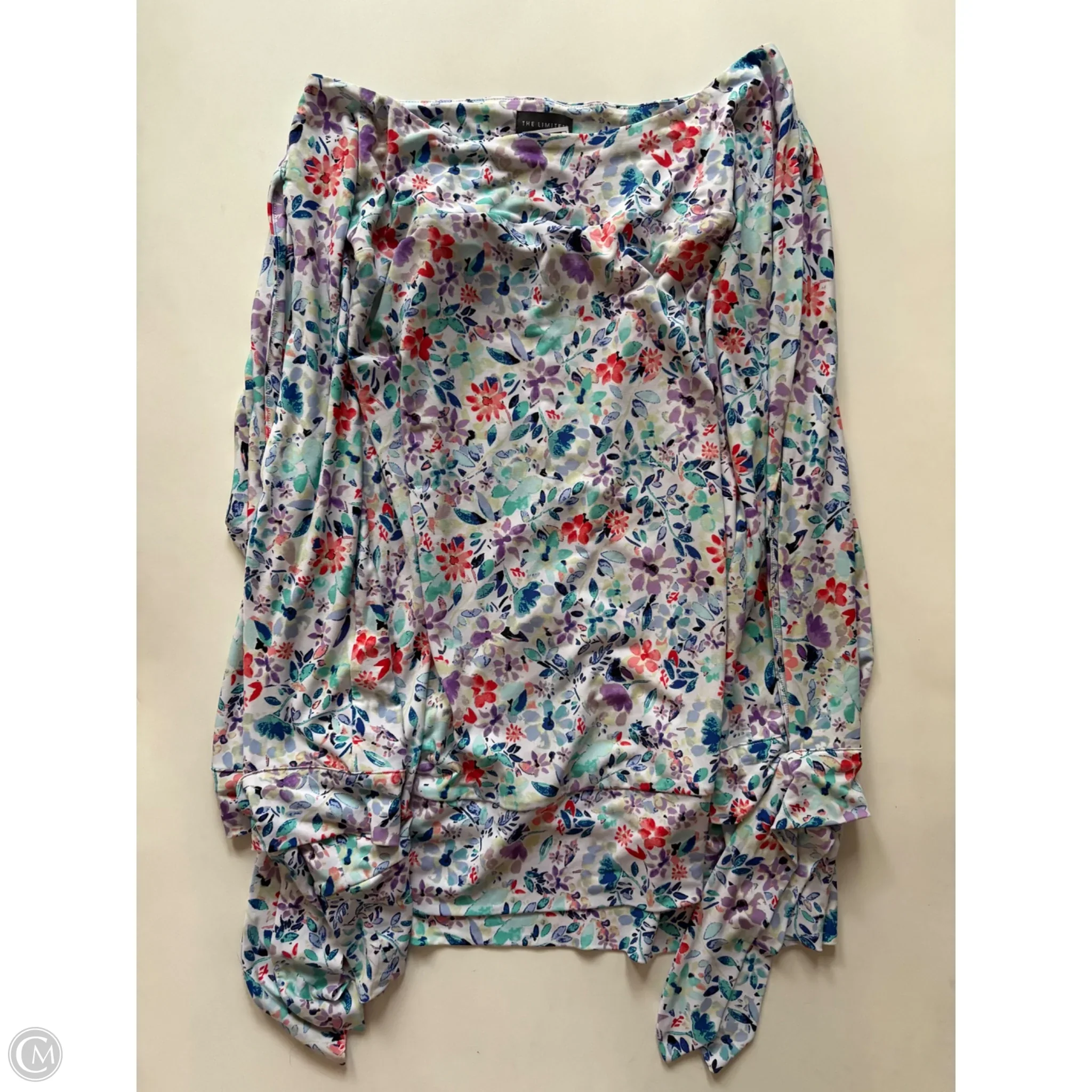Blouse Long Sleeve By Limited In Floral Print, Size: 3x - Image 1