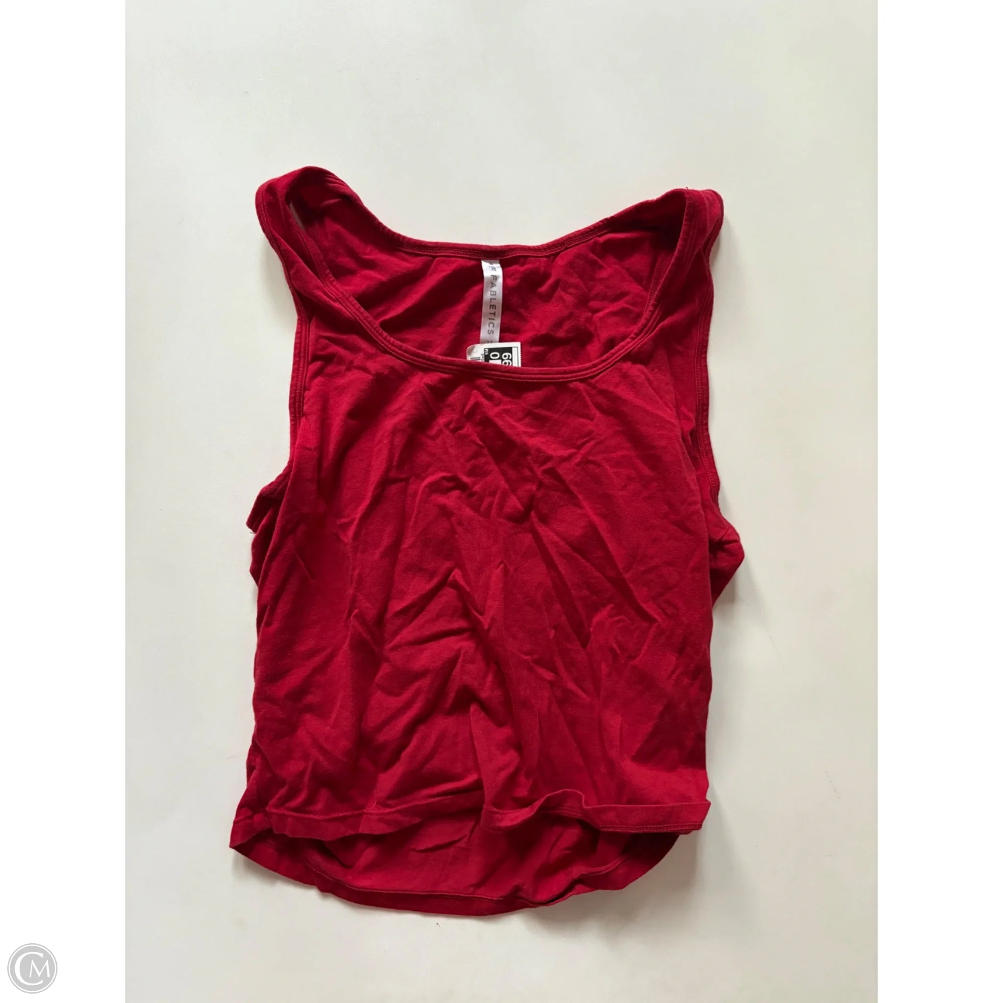 Athletic Tank Top By Fabletics In Red, Size: M - Image 1