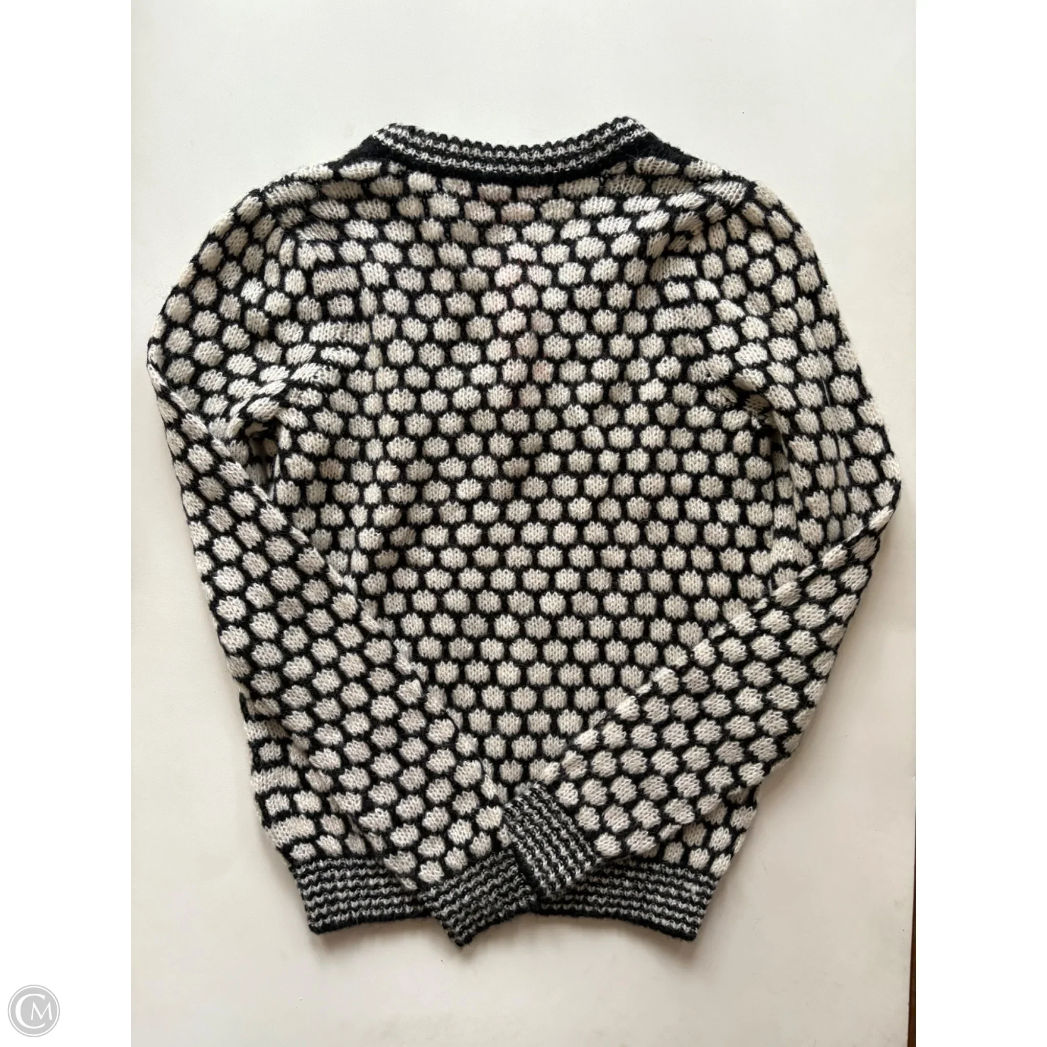 Sweater Designer By Lilly Pulitzer In Black & White, Size: Xs - Image 2