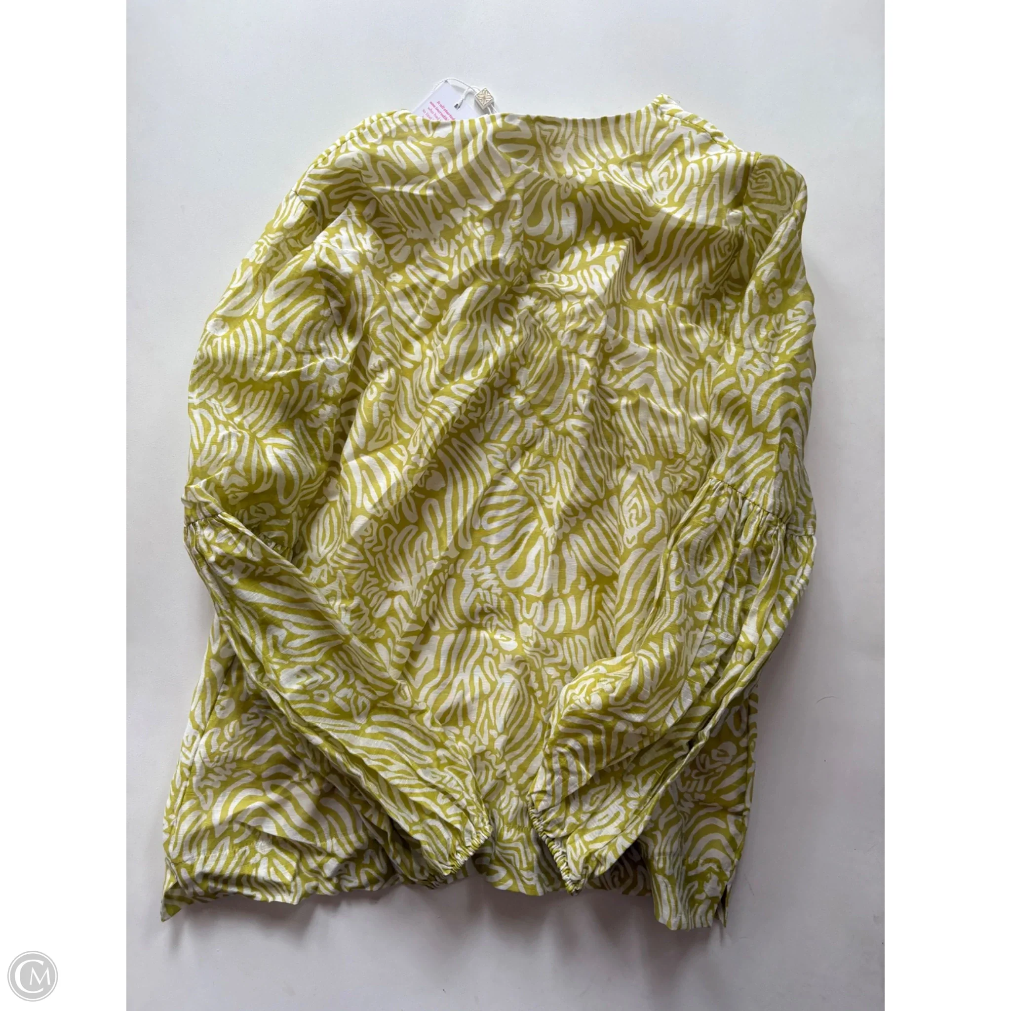 Top Long Sleeve Designer By Lilly Pulitzer In Green, Size: S - Image 2