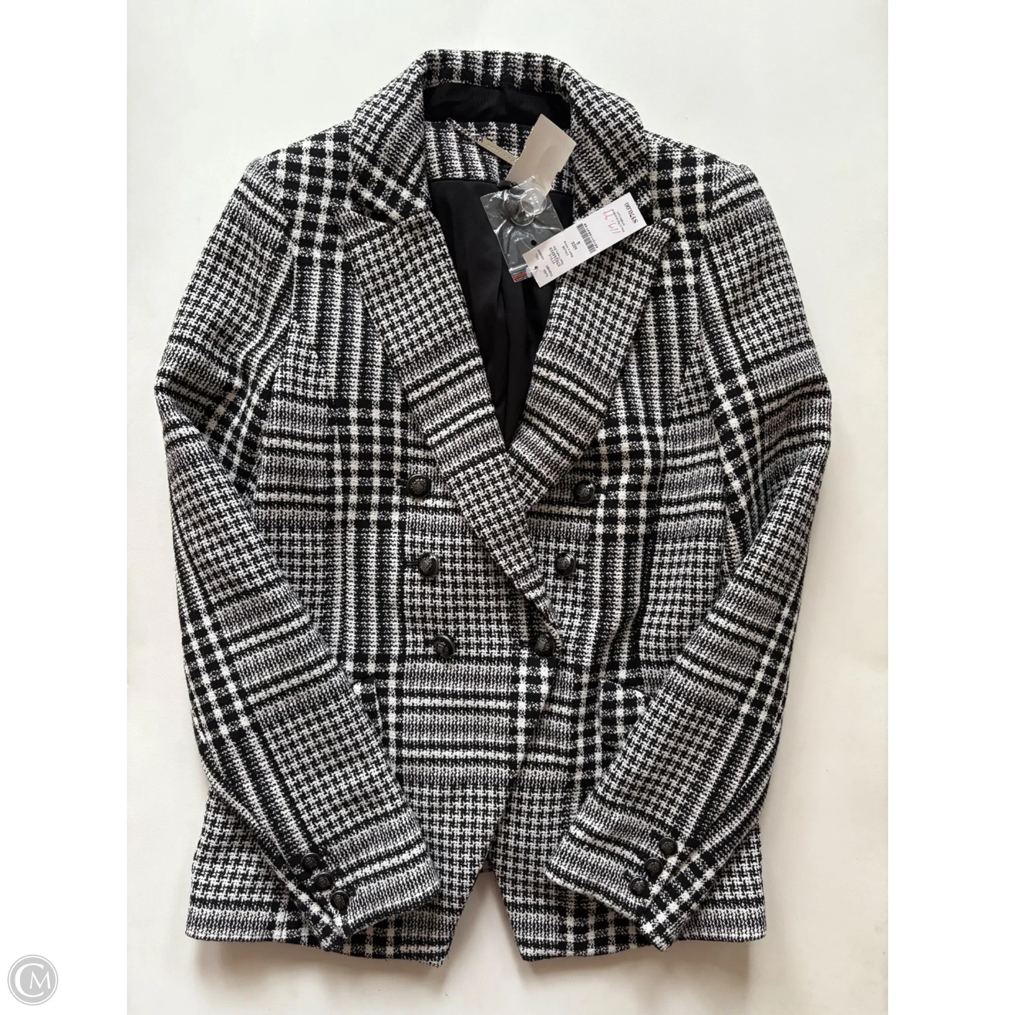 Blazer By White House Black Market In Black & White, Size: S - Image 1