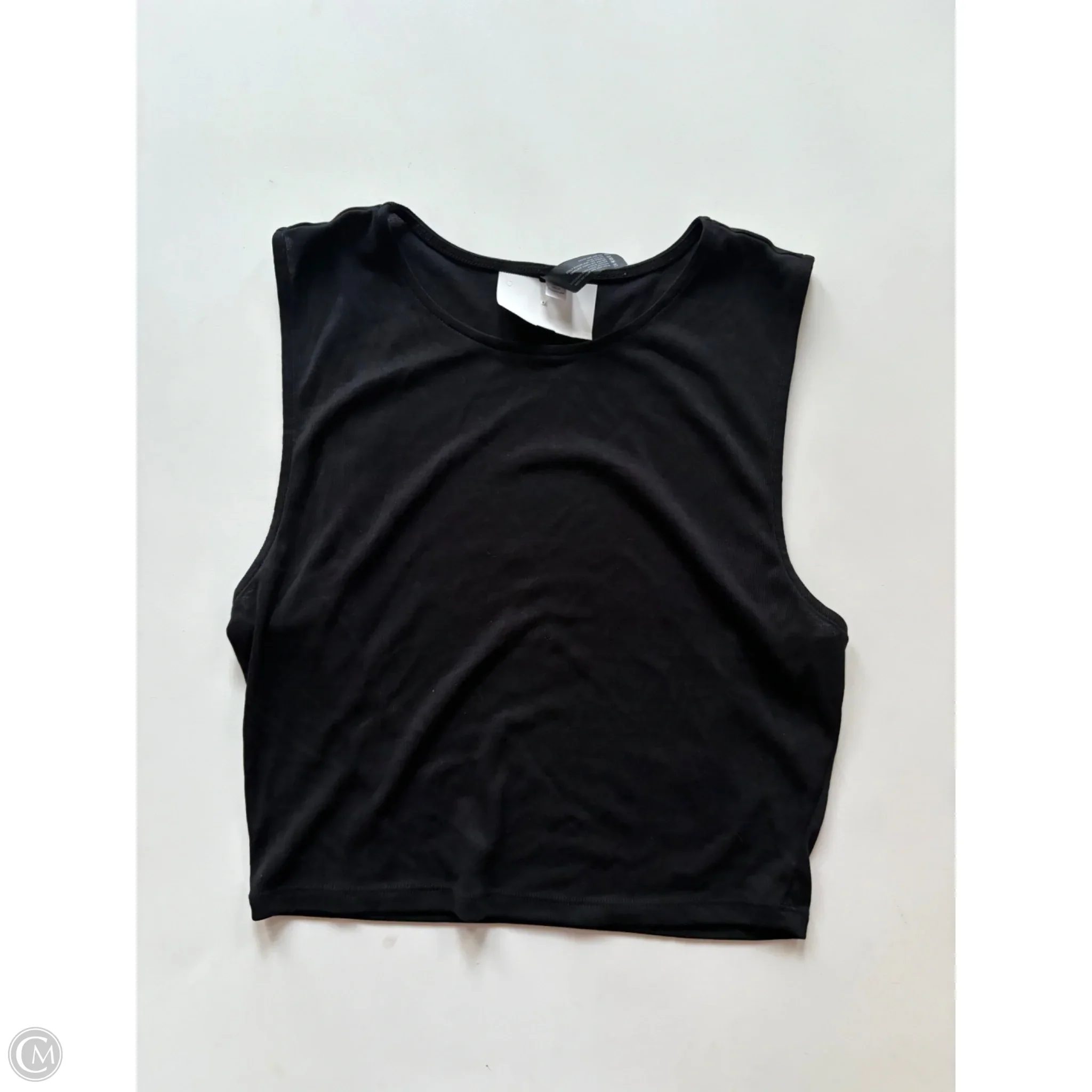 Athletic Tank Top By Yogalicious In Black, Size: L - Image 1