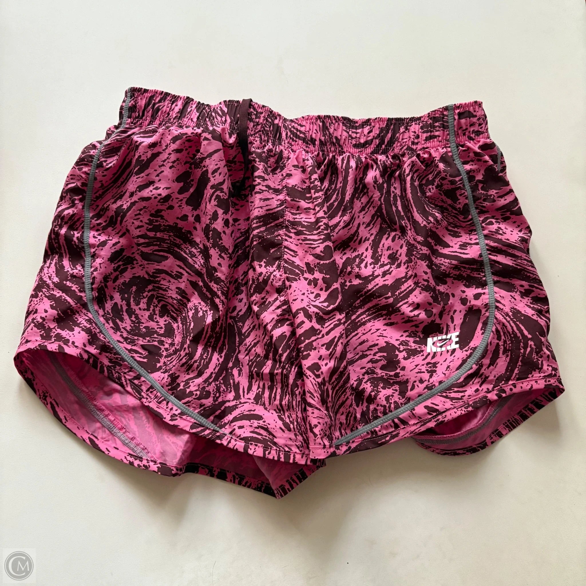 Athletic Shorts By Nike Apparel In Pink, Size: L - Image 1