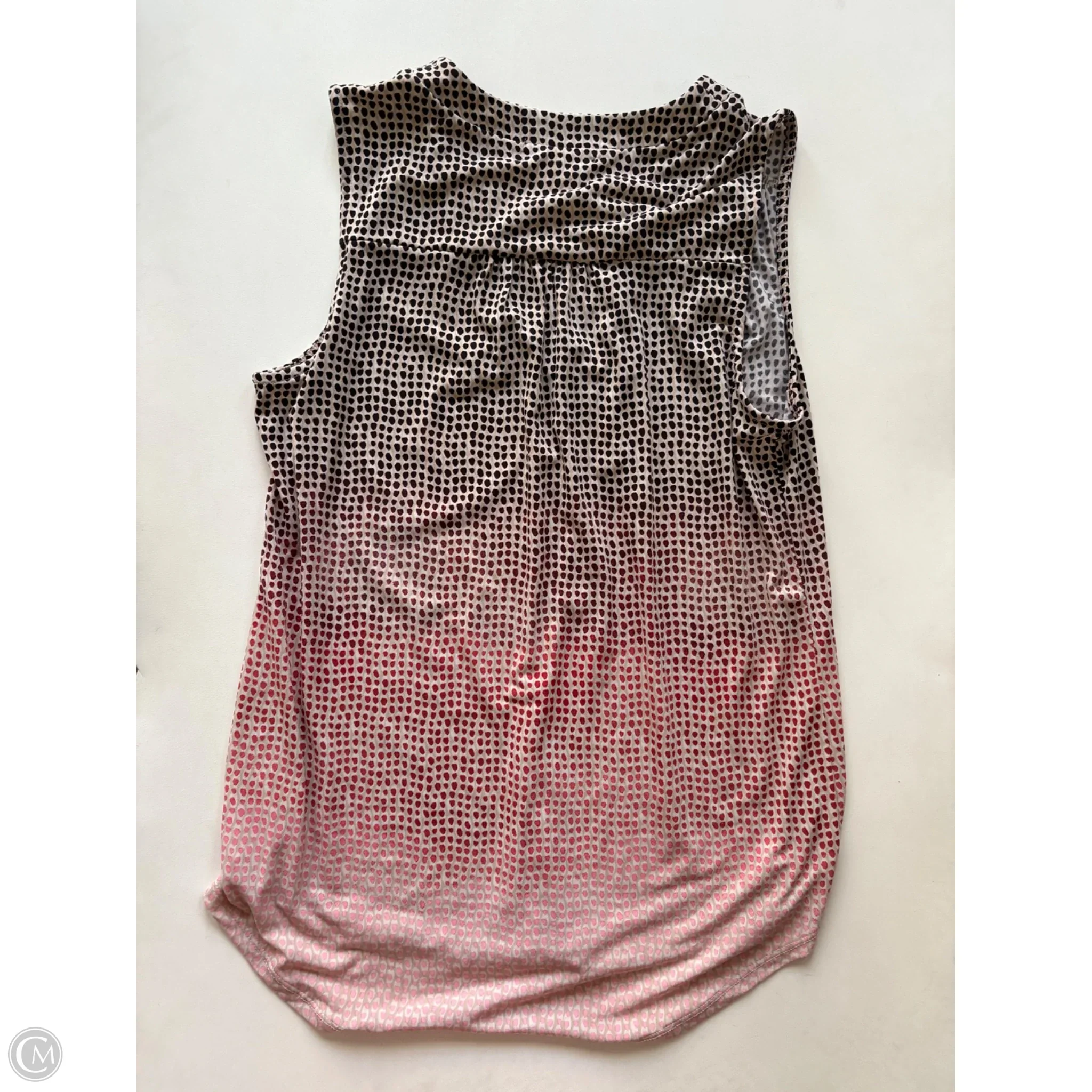 Blouse Sleeveless By Liz Claiborne In Multi-colored, Size: M - Image 2