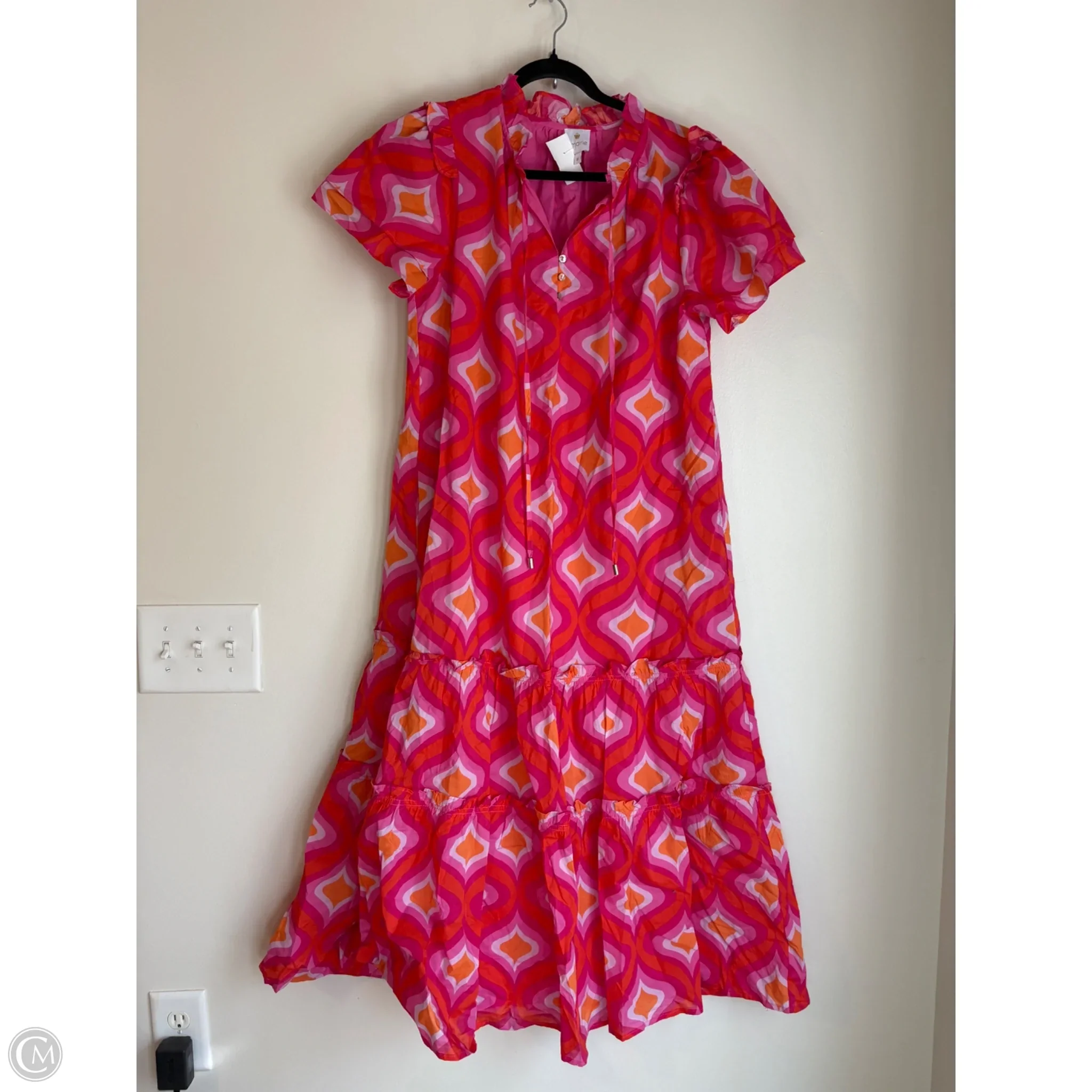 Dress Casual Maxi By J Marie In Multi-colored, Size: M - Image 1