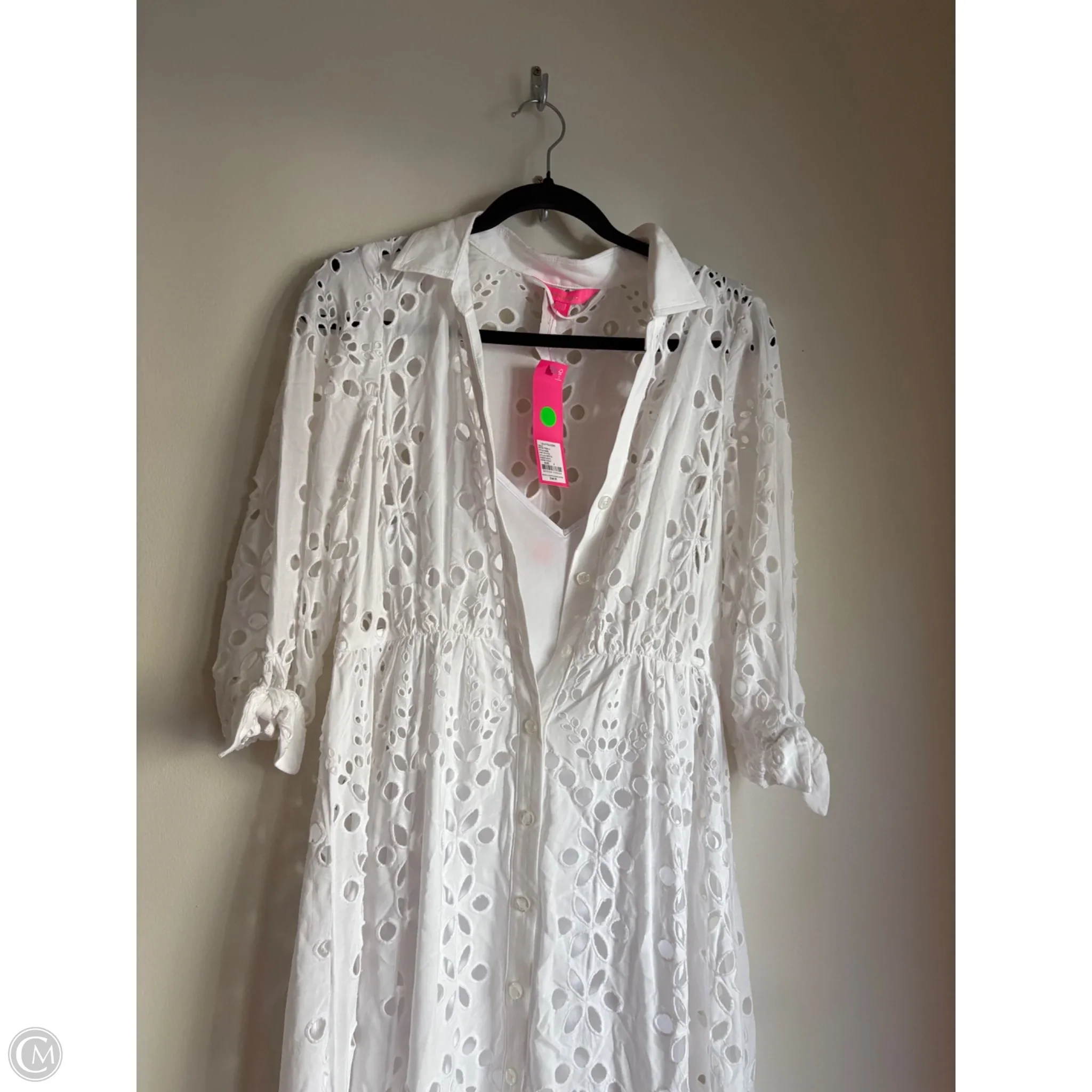 Dress Designer By Lilly Pulitzer In White, Size: S - Image 3