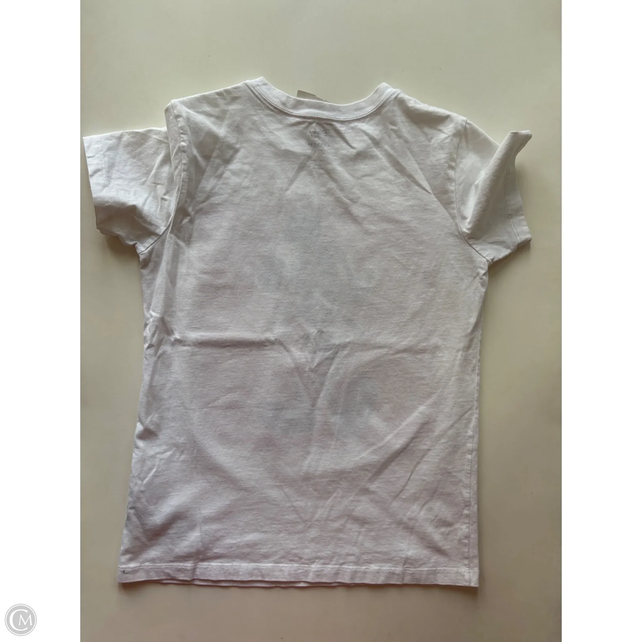 Top Short Sleeve Designer By Coach In White, Size: Xxs - Image 2