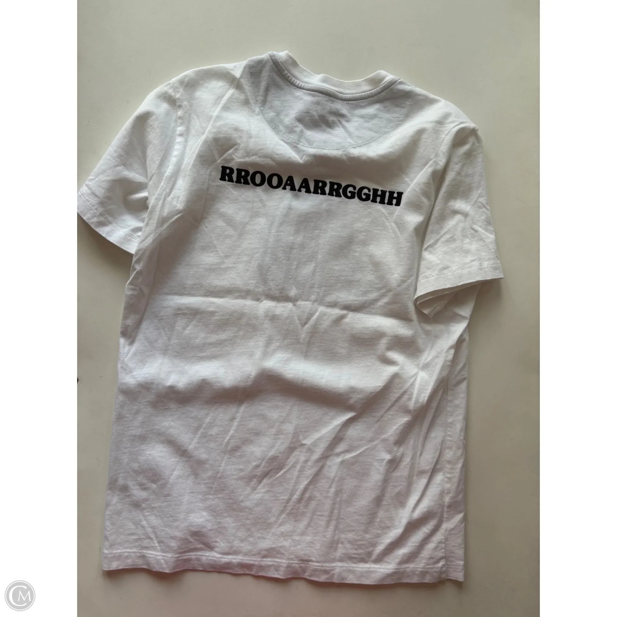 Top Short Sleeve Designer By Coach In White, Size: S - Image 2