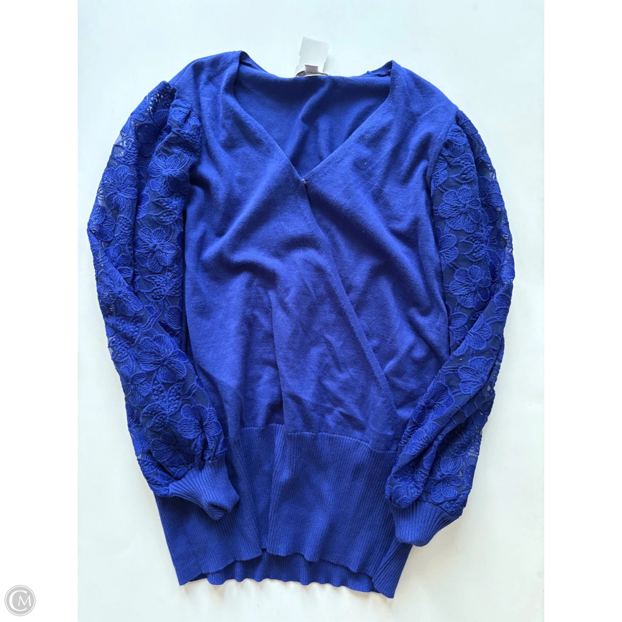 Sweater By Cato In Blue, Size: Xl - Image 1