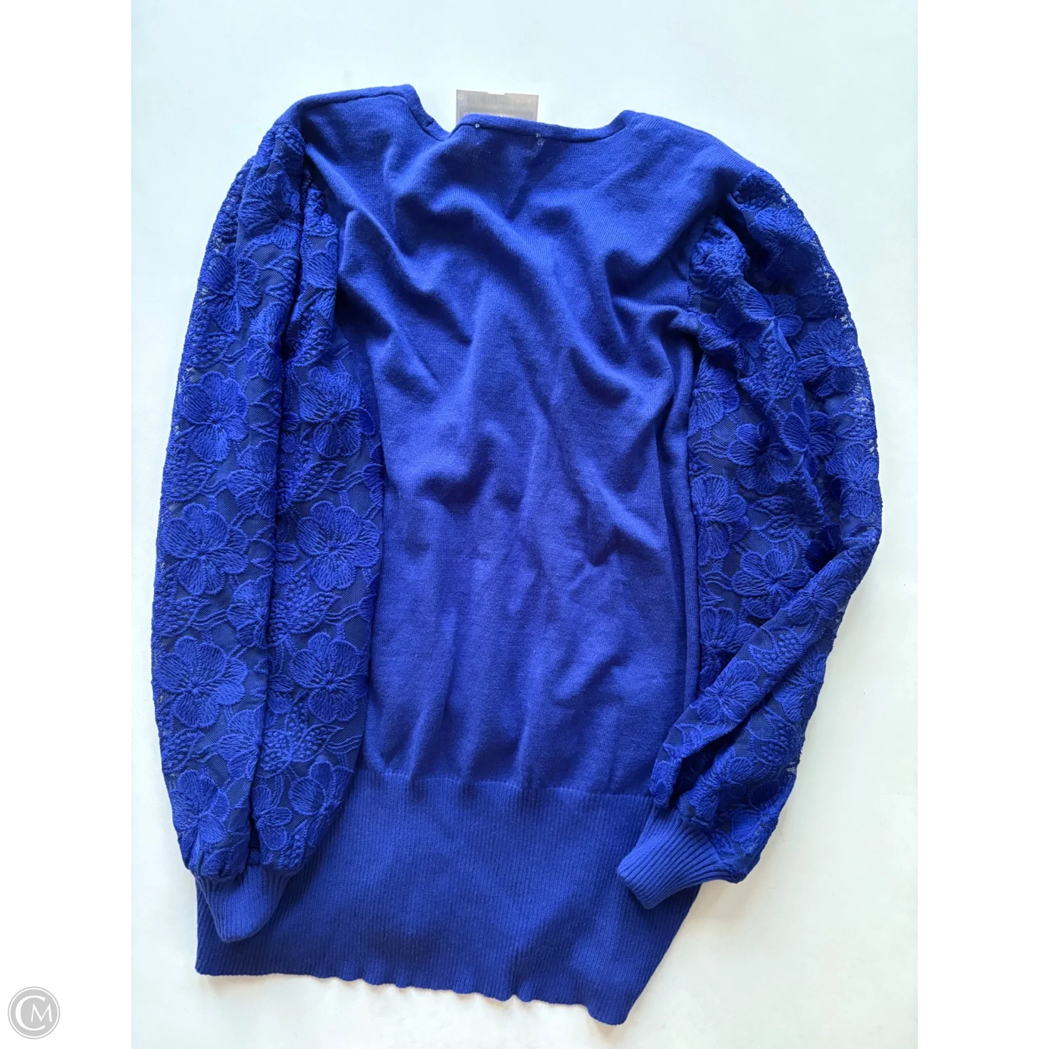 Sweater By Cato In Blue, Size: Xl - Image 2