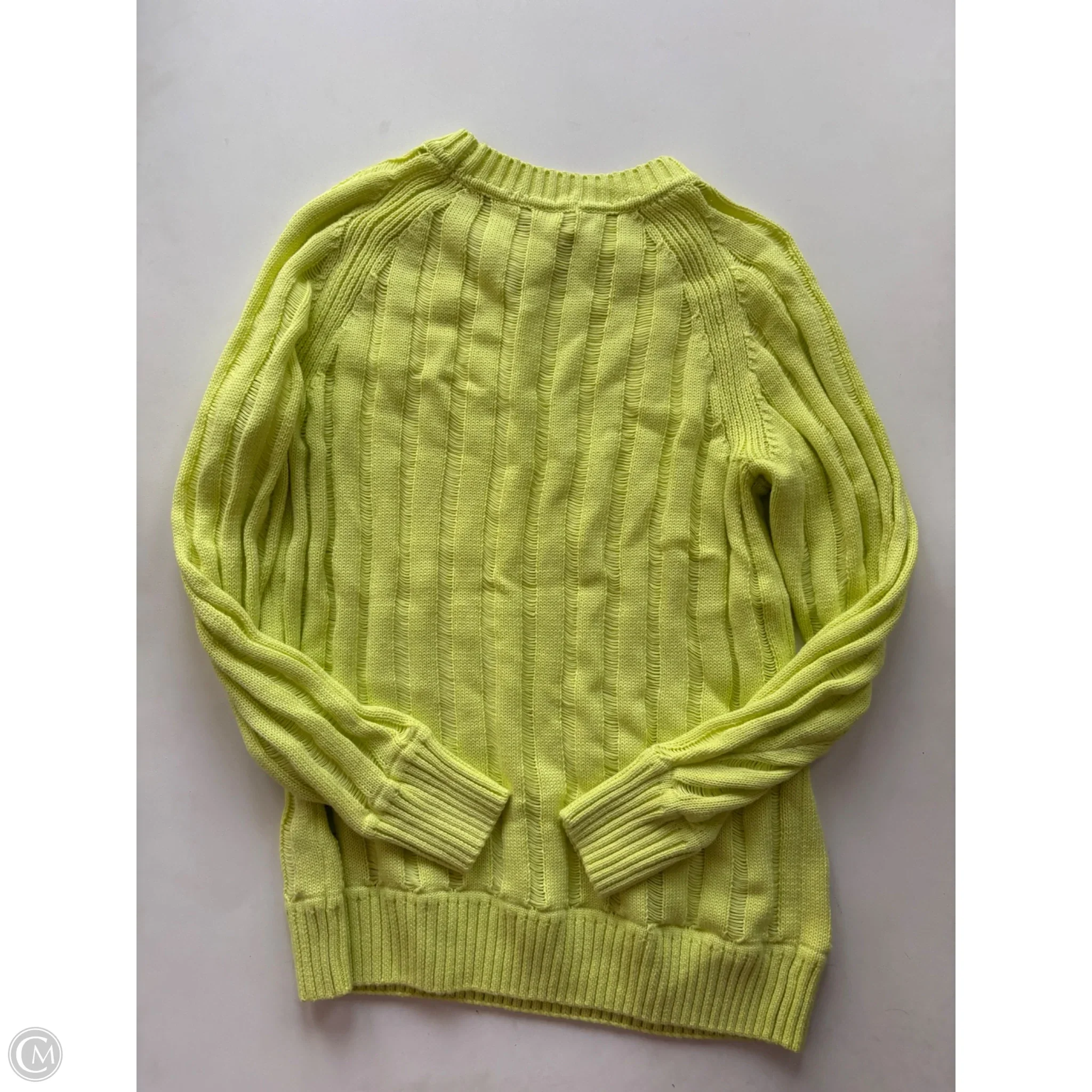 Sweater By Future In Yellow, Size: Xxs - Image 2