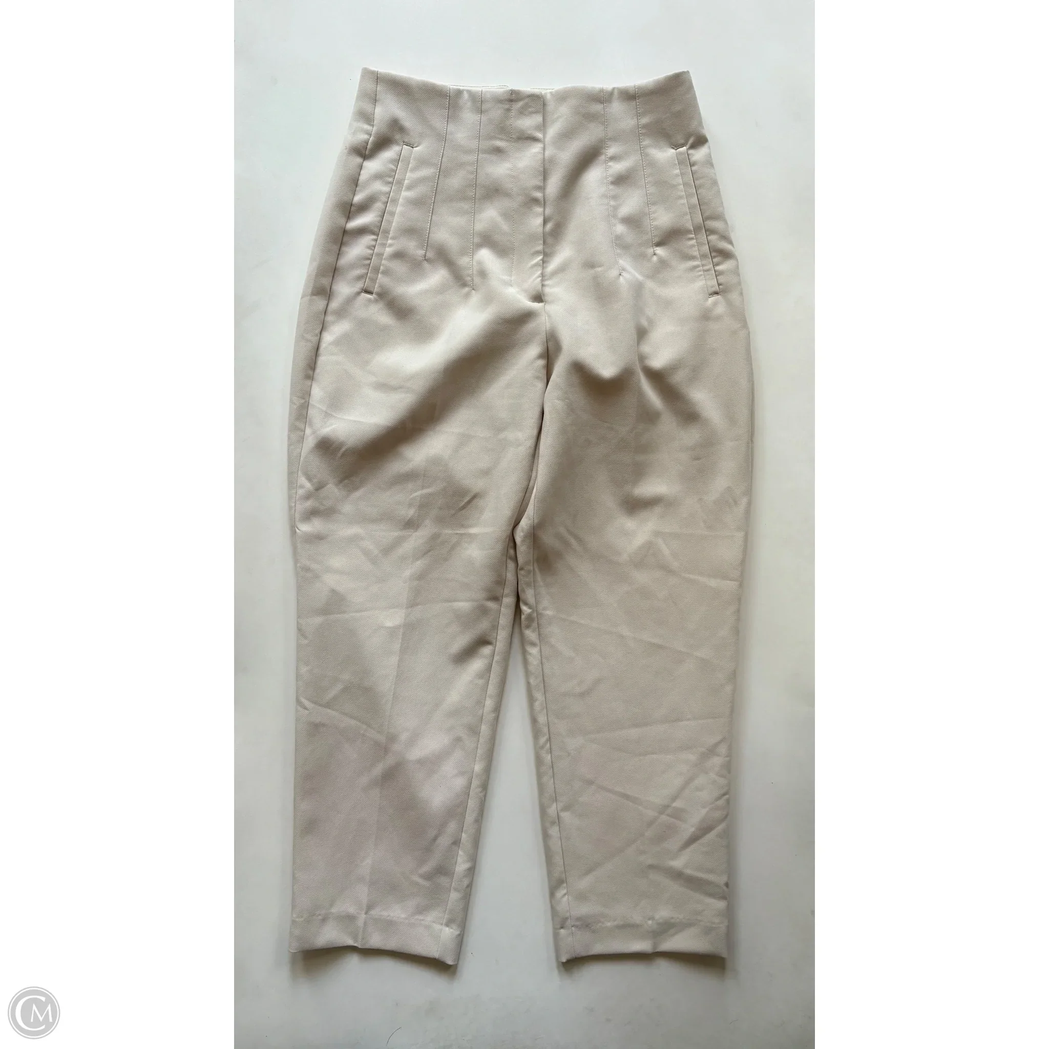Pants Dress By Zara In Cream, Size: 8 - Image 1