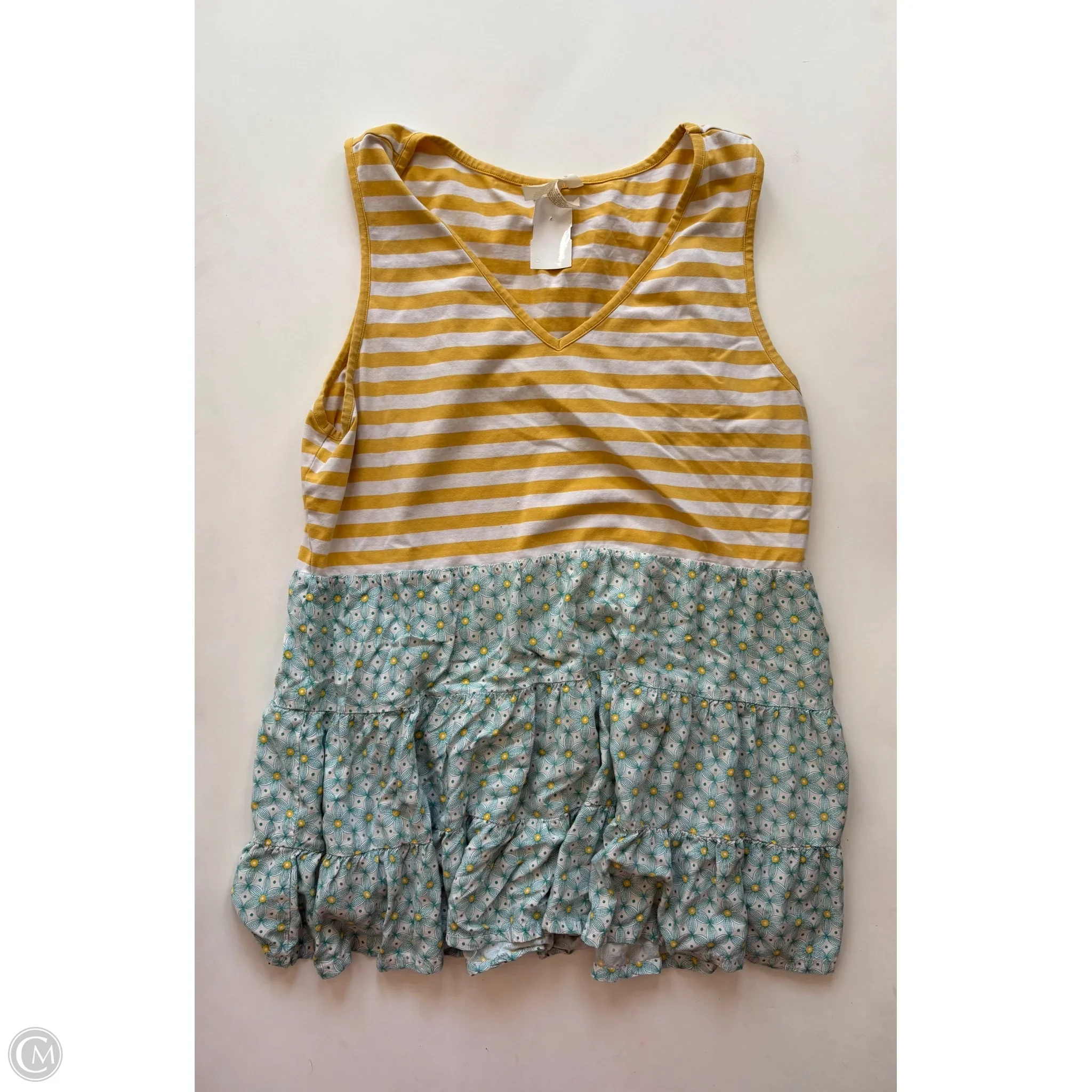 Dress Casual Short By Matilda Jane In Striped Pattern, Size: Xl - Image 1
