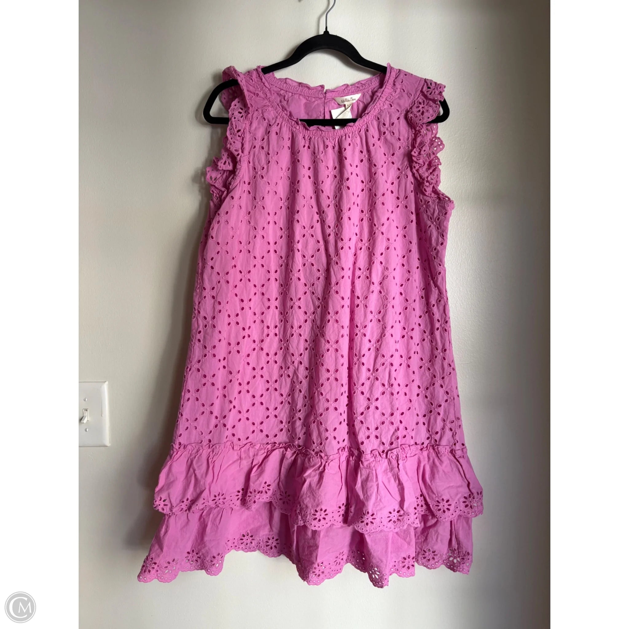 Dress Casual Midi By Matilda Jane In Pink, Size: L - Image 1