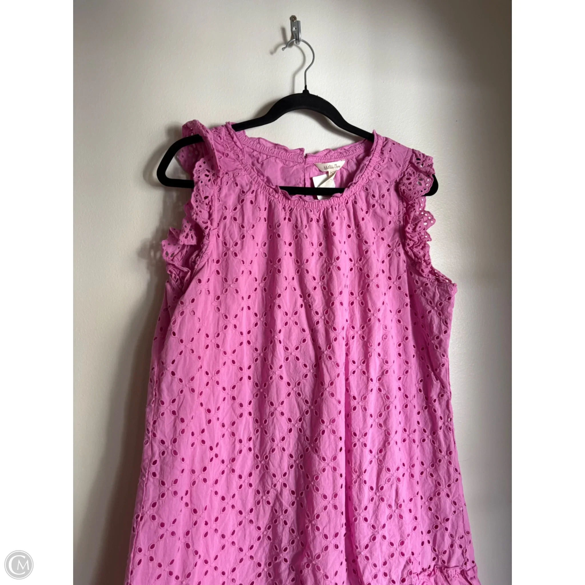 Dress Casual Midi By Matilda Jane In Pink, Size: L - Image 3