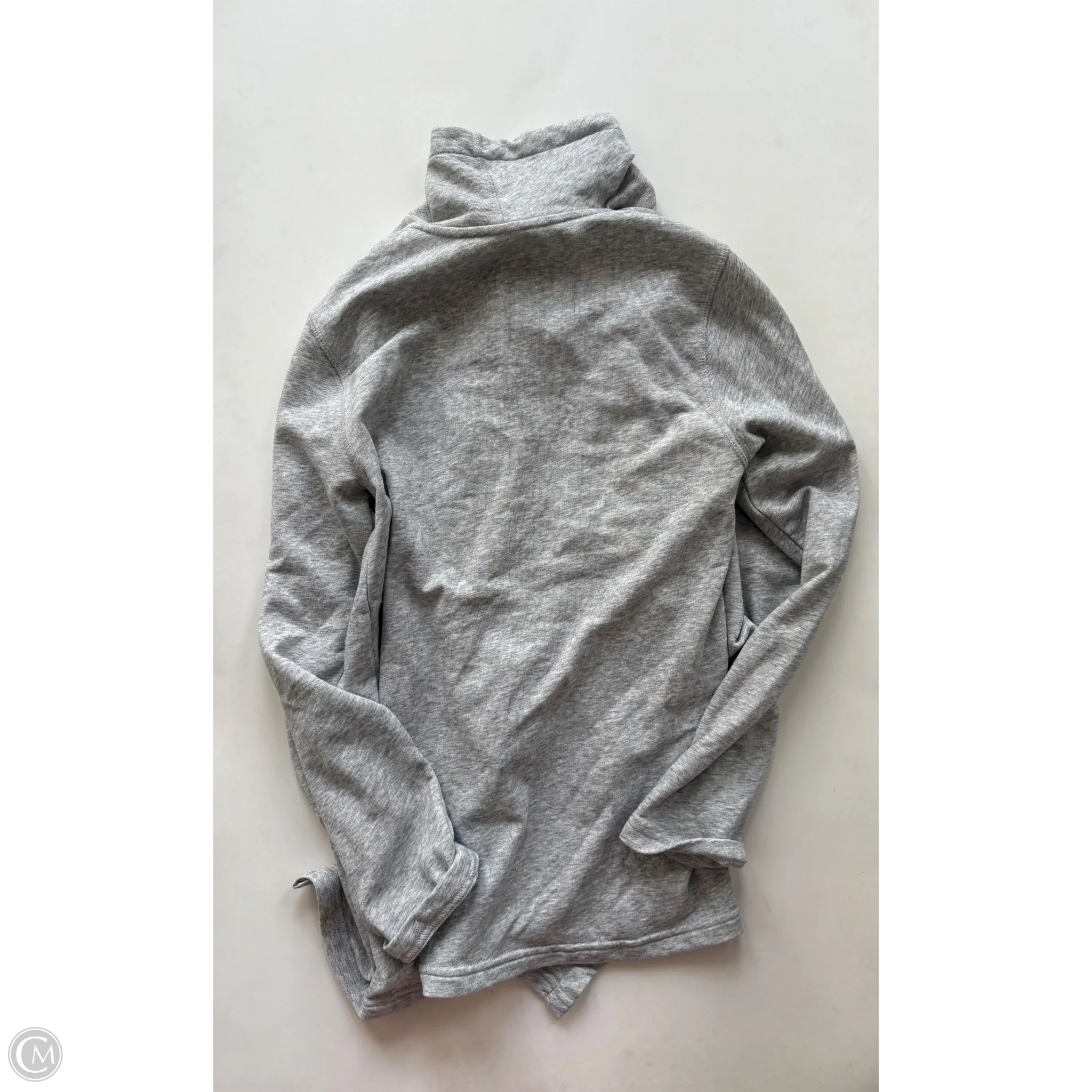 Sweatshirt Hoodie By Old Navy In Grey, Size: M - Image 2