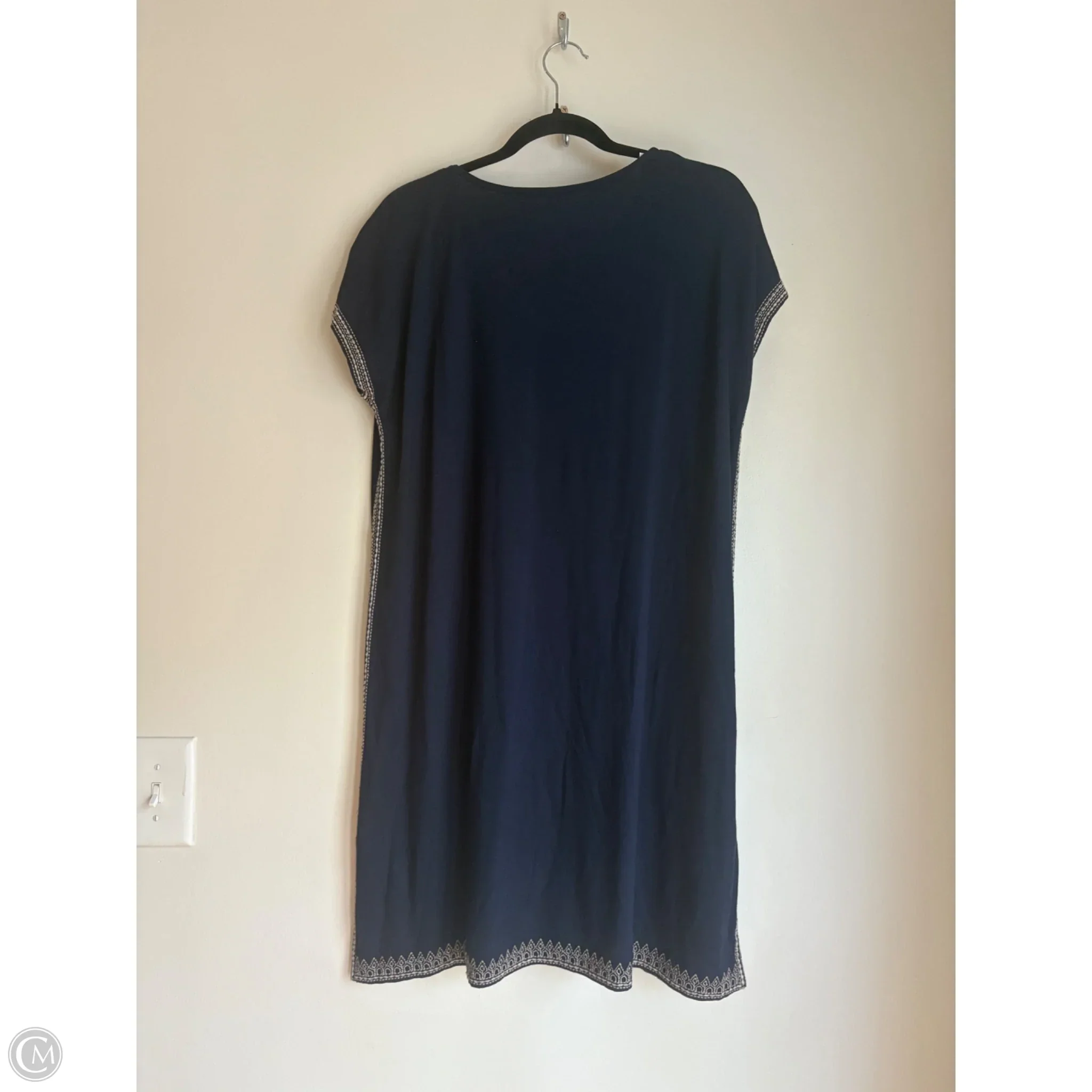 Dress Casual Midi By Pure Jill In Navy, Size: Sp - Image 2