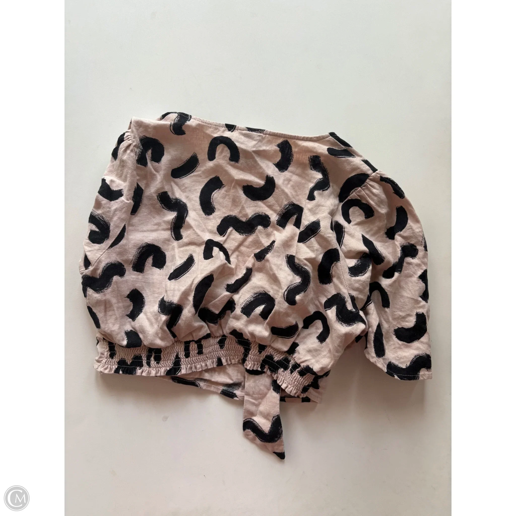 Top Long Sleeve By A New Day In Animal Print, Size: S - Image 2