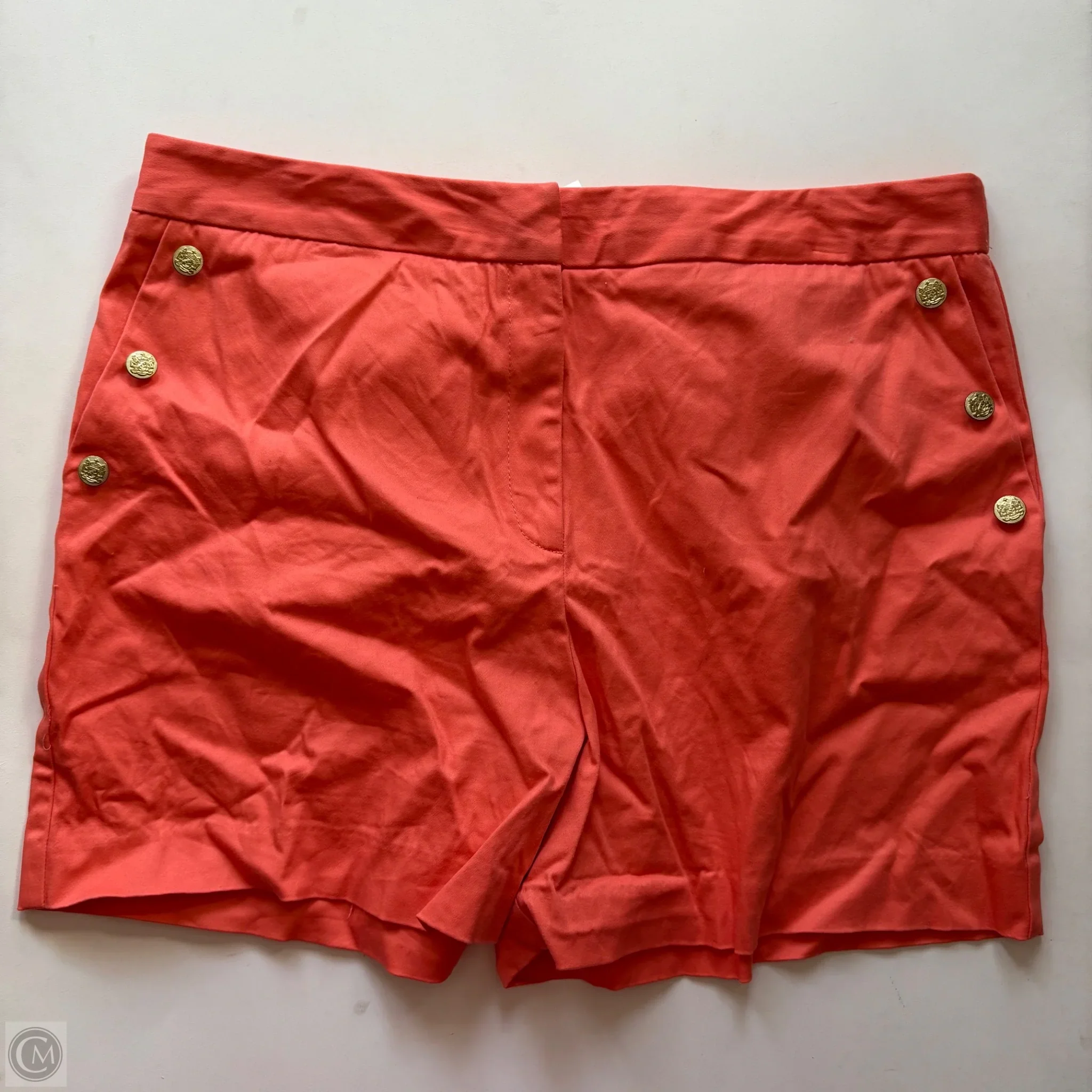 Shorts By Marilyn Monroe In Orange, Size: 16 - Image 1