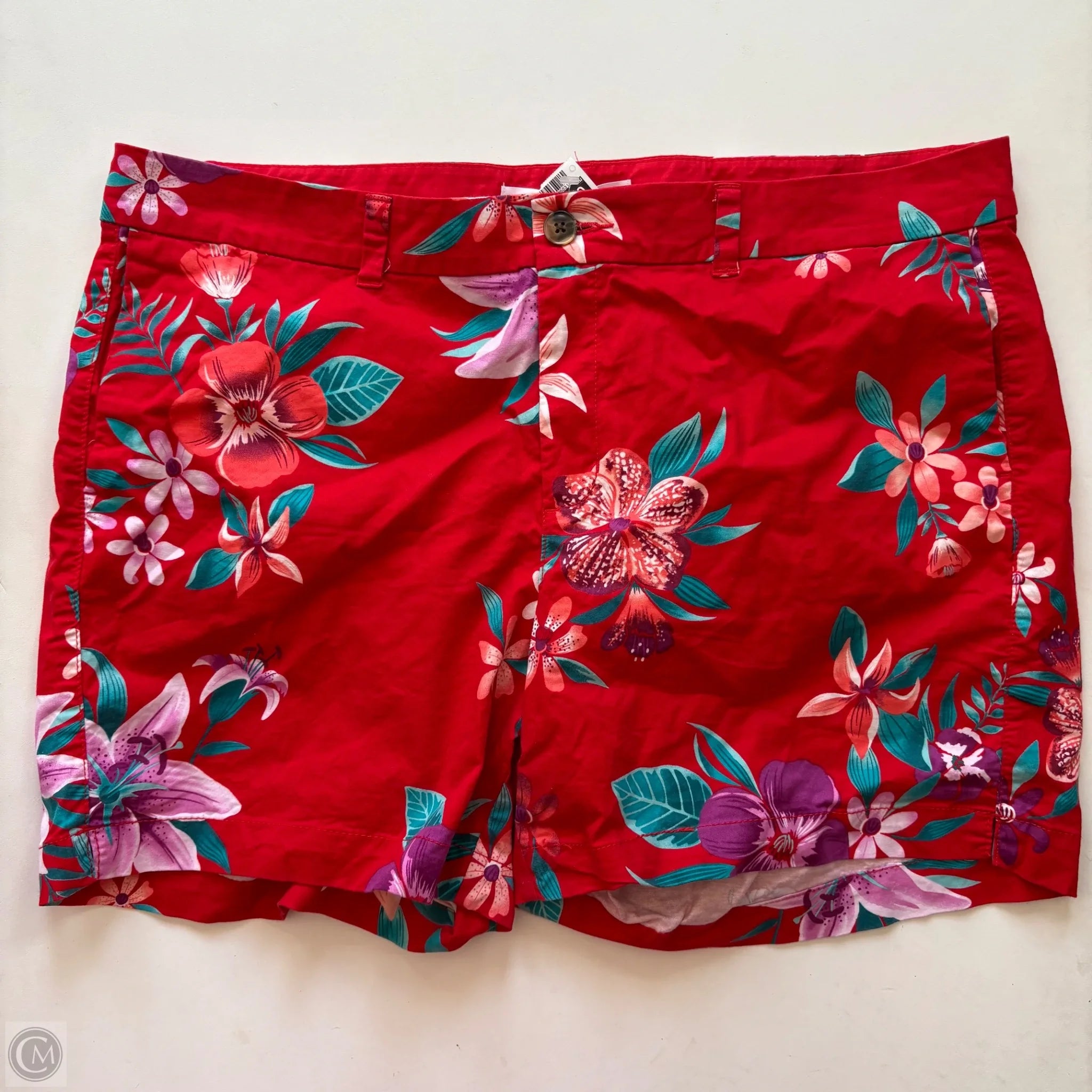Shorts By Old Navy In Floral Print, Size: 16 - Image 1