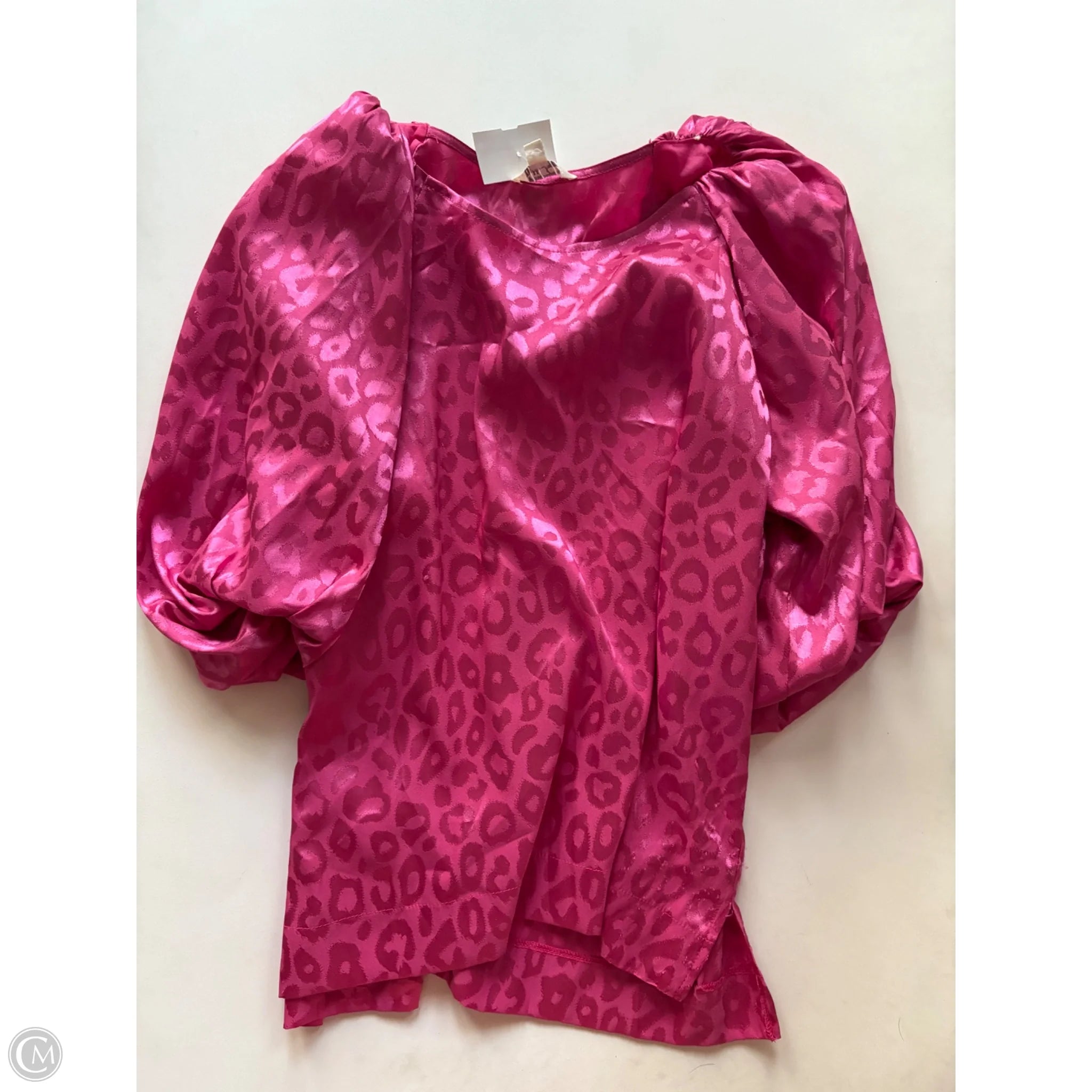 Blouse Long Sleeve By Umgee In Pink, Size: S - Image 1
