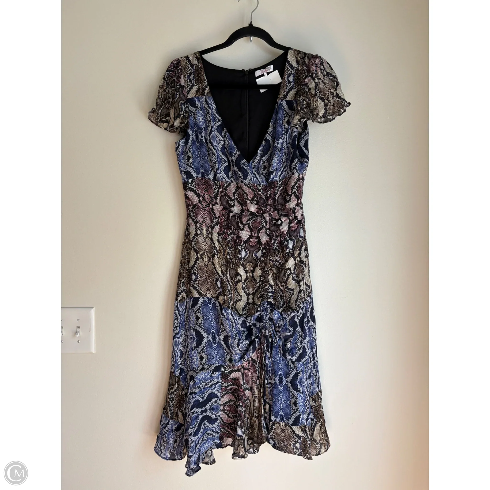 Dress Casual Maxi By Parker In Animal Print, Size: Xs - Image 1