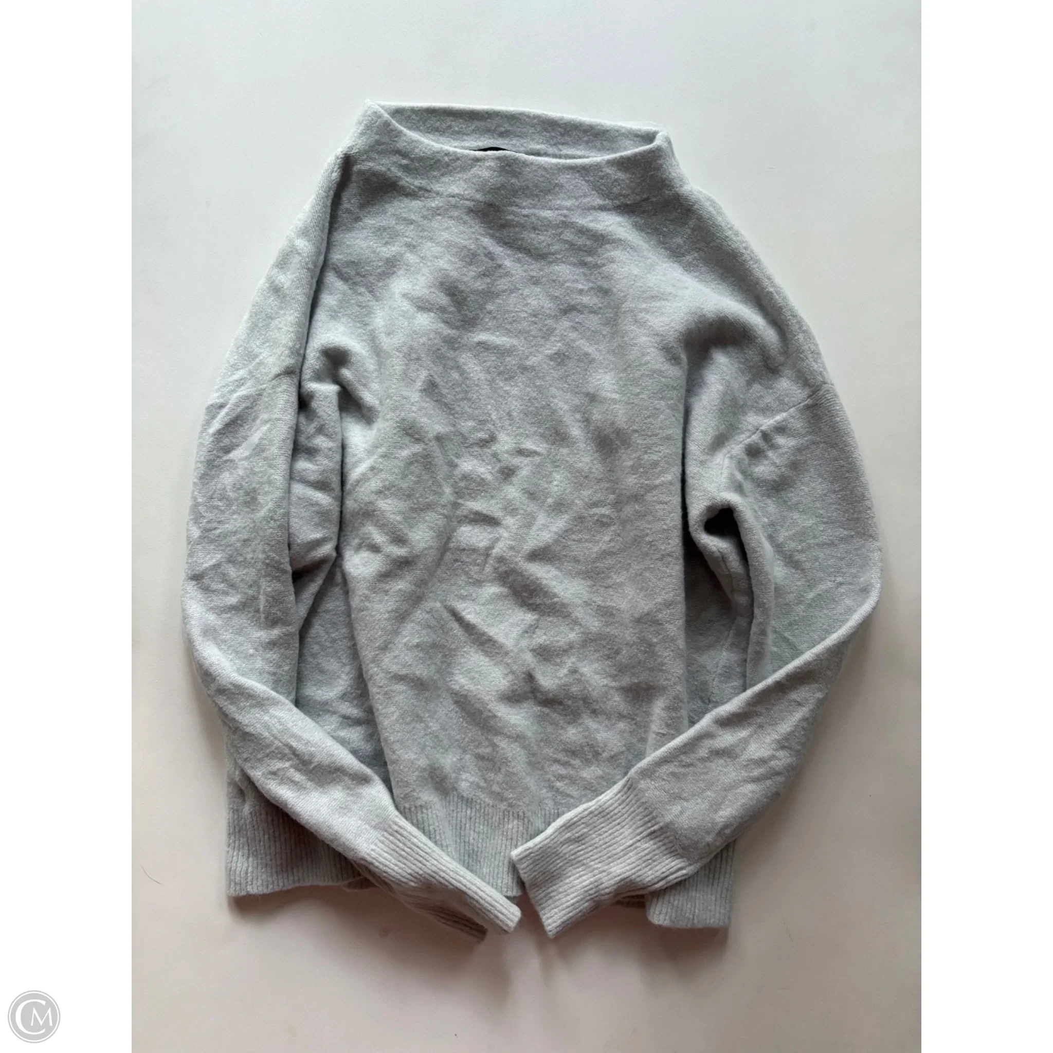 Sweater By Ann Taylor In Grey, Size: Xs - Image 1