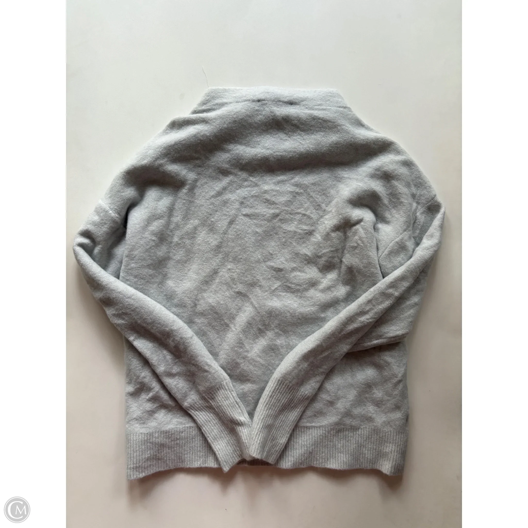 Sweater By Ann Taylor In Grey, Size: Xs - Image 2