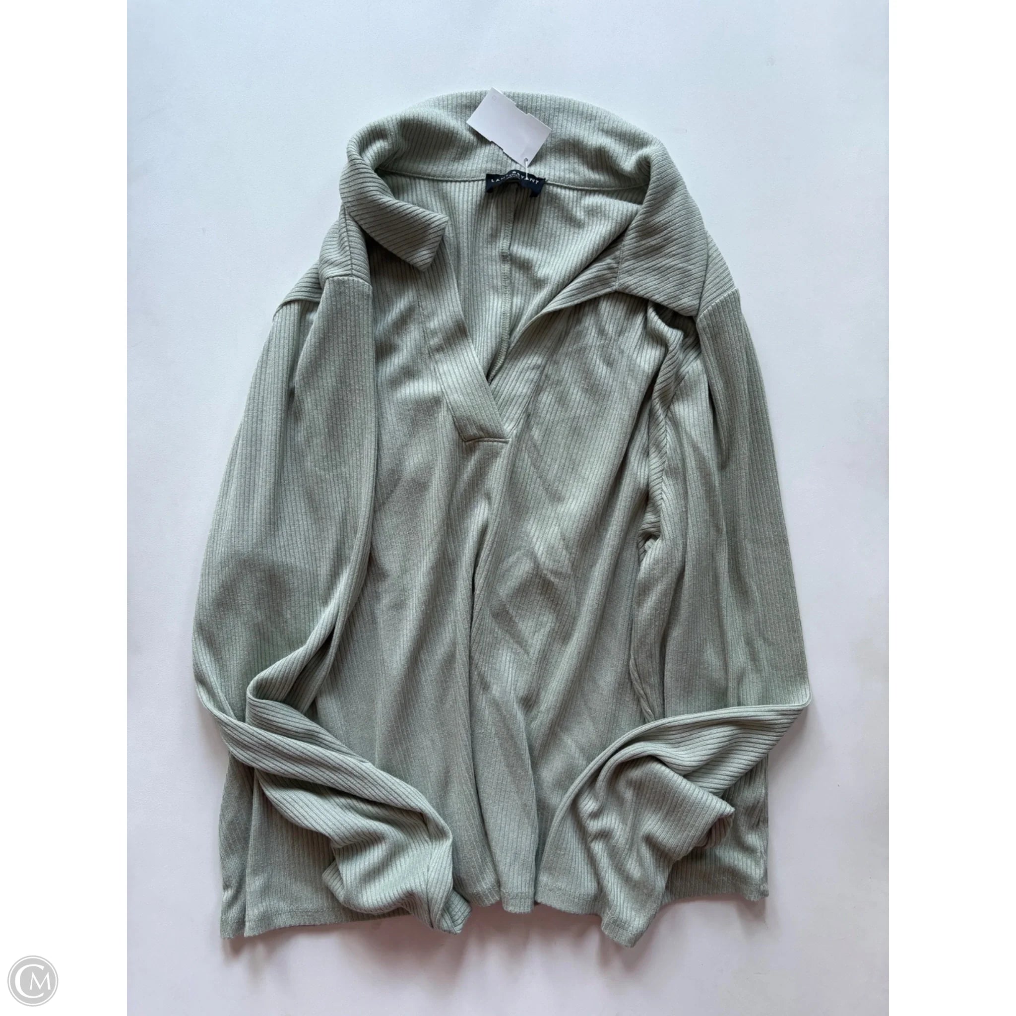 Top Long Sleeve By Lane Bryant In Green, Size: 3x - Image 1