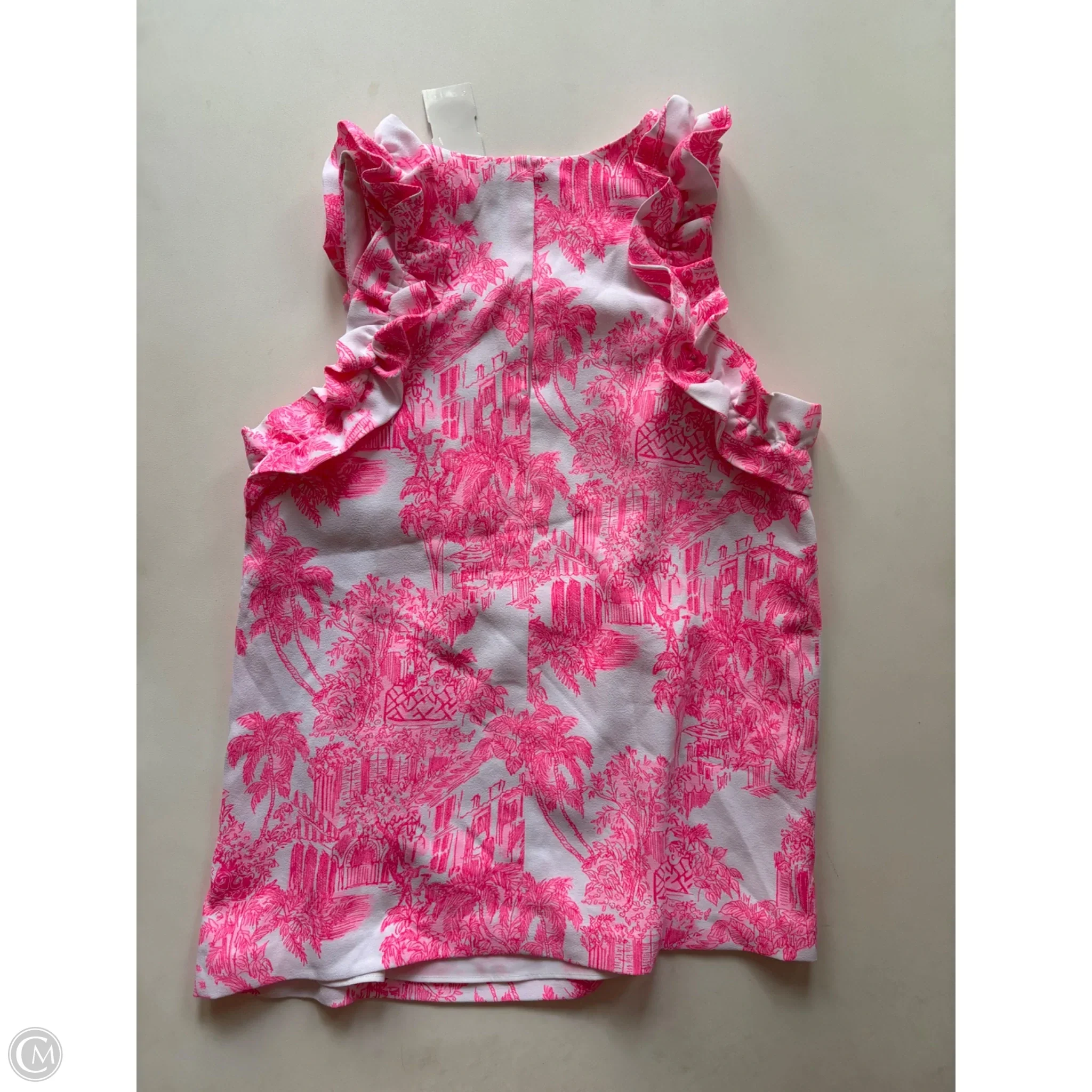 Top Sleeveless Designer By Lilly Pulitzer In Pink, Size: Xs - Image 2