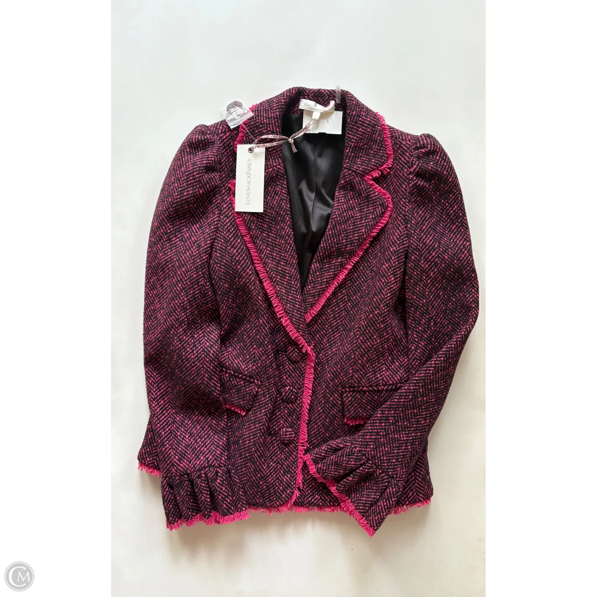 Blazer By Love Shack Fancy In Pink, Size: Xs - Image 1