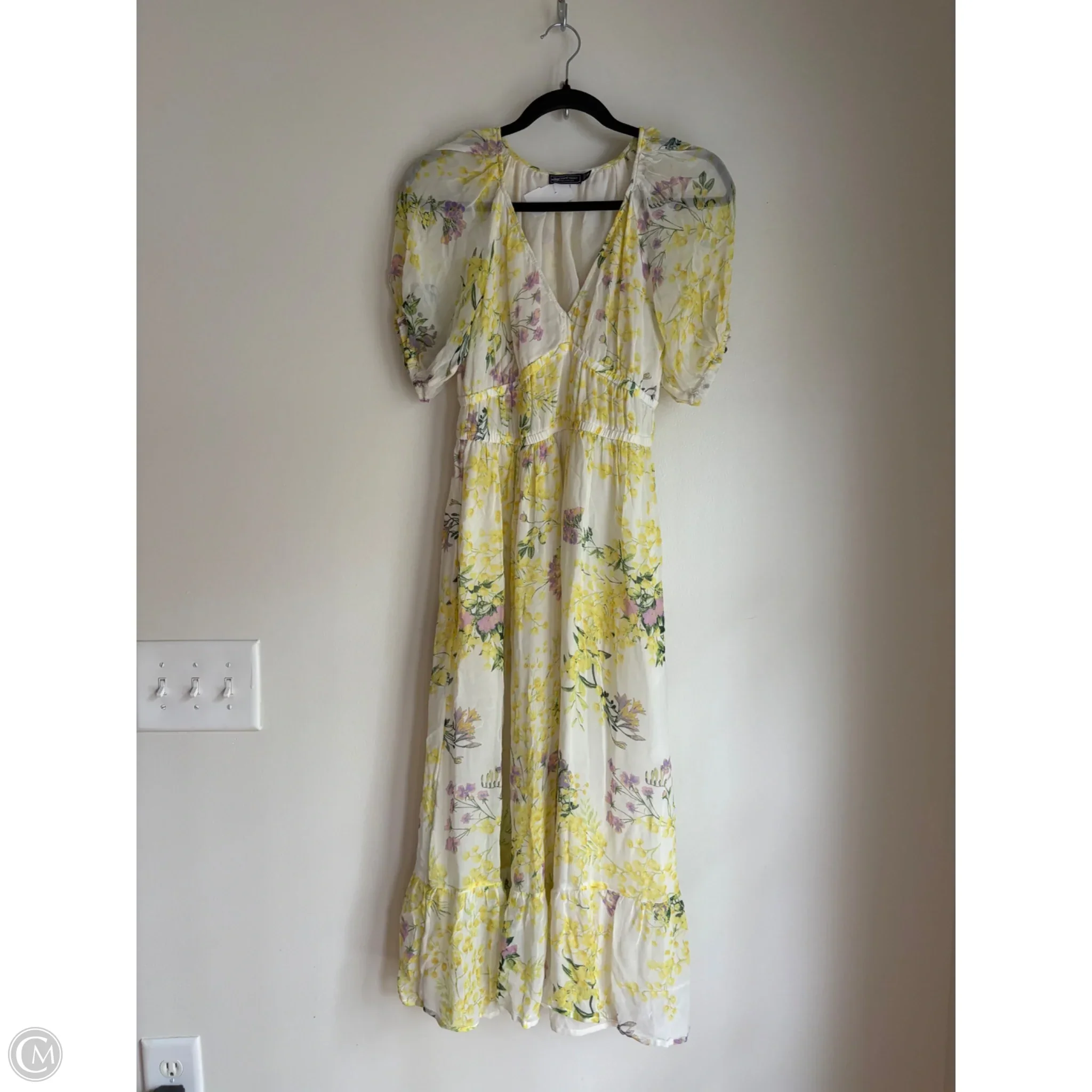Dress Casual Maxi By Vineyard Vines In Floral Print, Size: Xs - Image 1