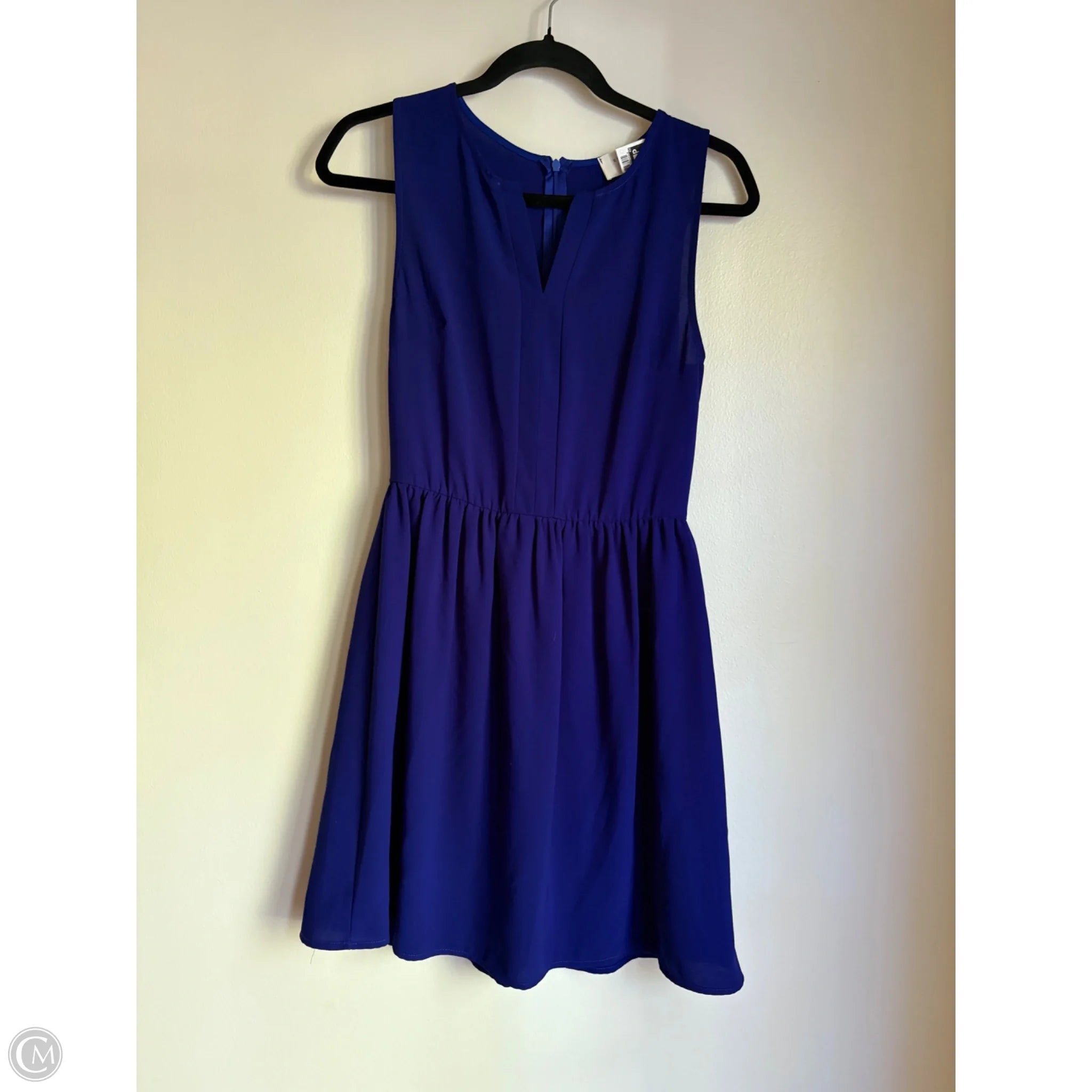 Dress Casual Midi By Everly In Blue, Size: S - Image 1