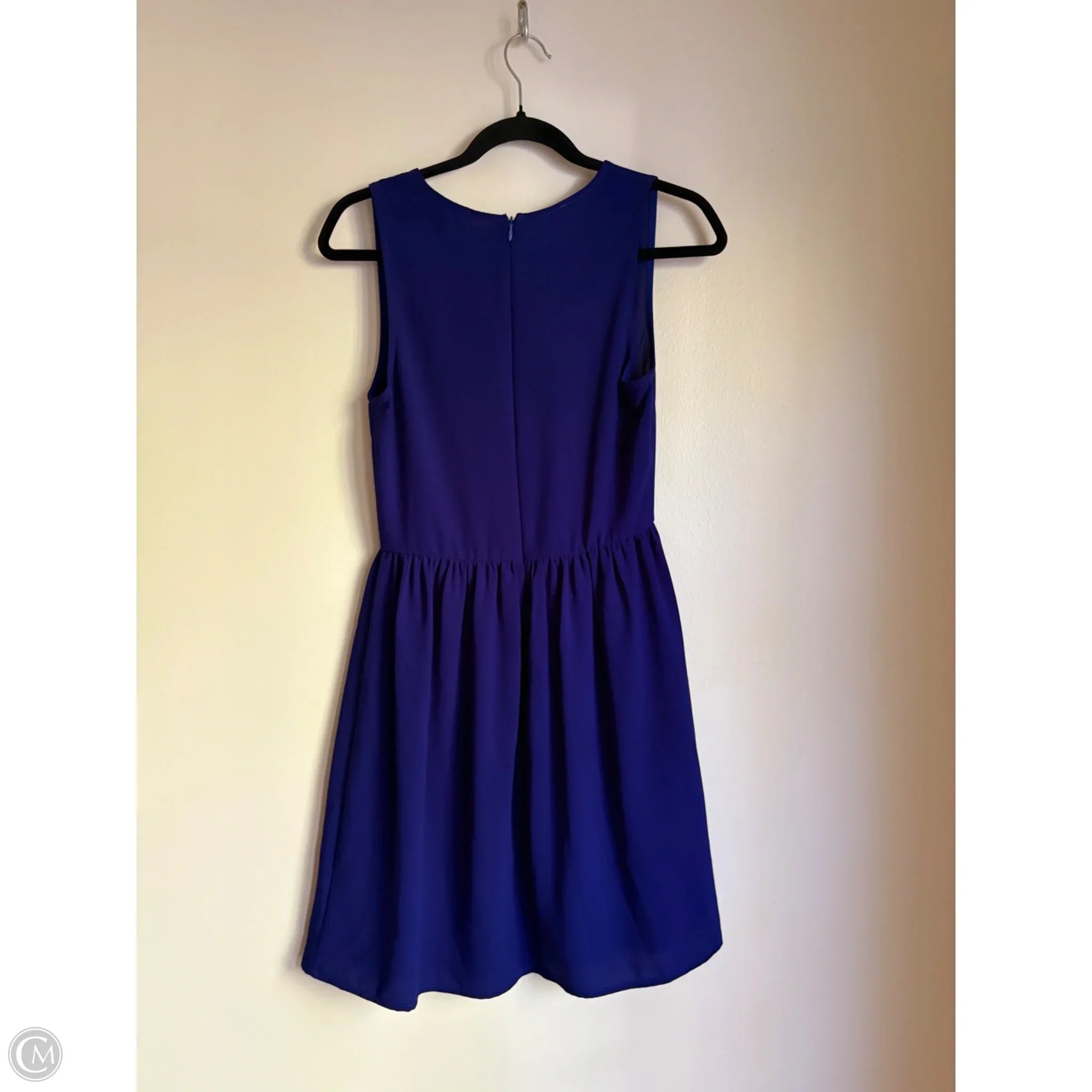 Dress Casual Midi By Everly In Blue, Size: S - Image 2