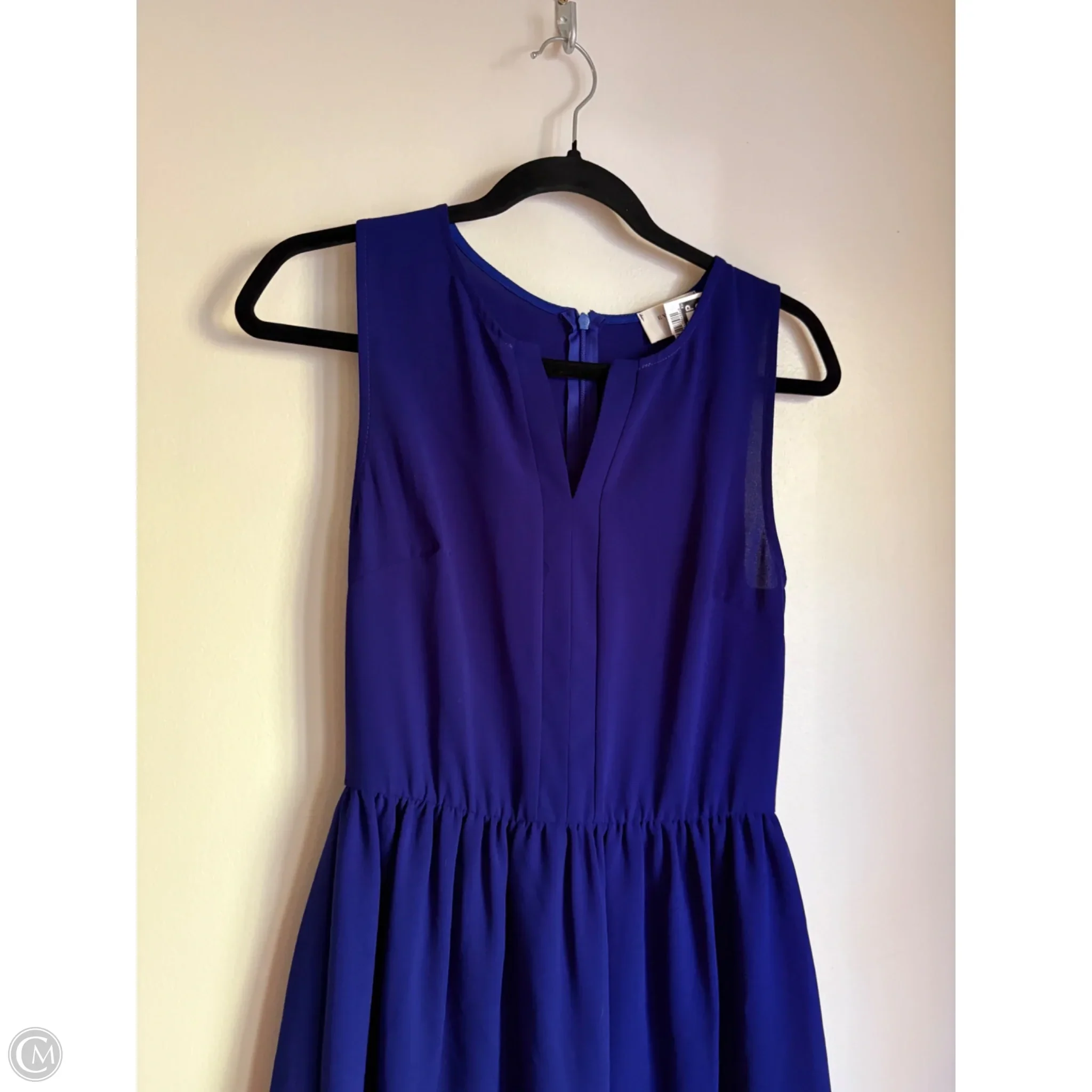 Dress Casual Midi By Everly In Blue, Size: S - Image 3