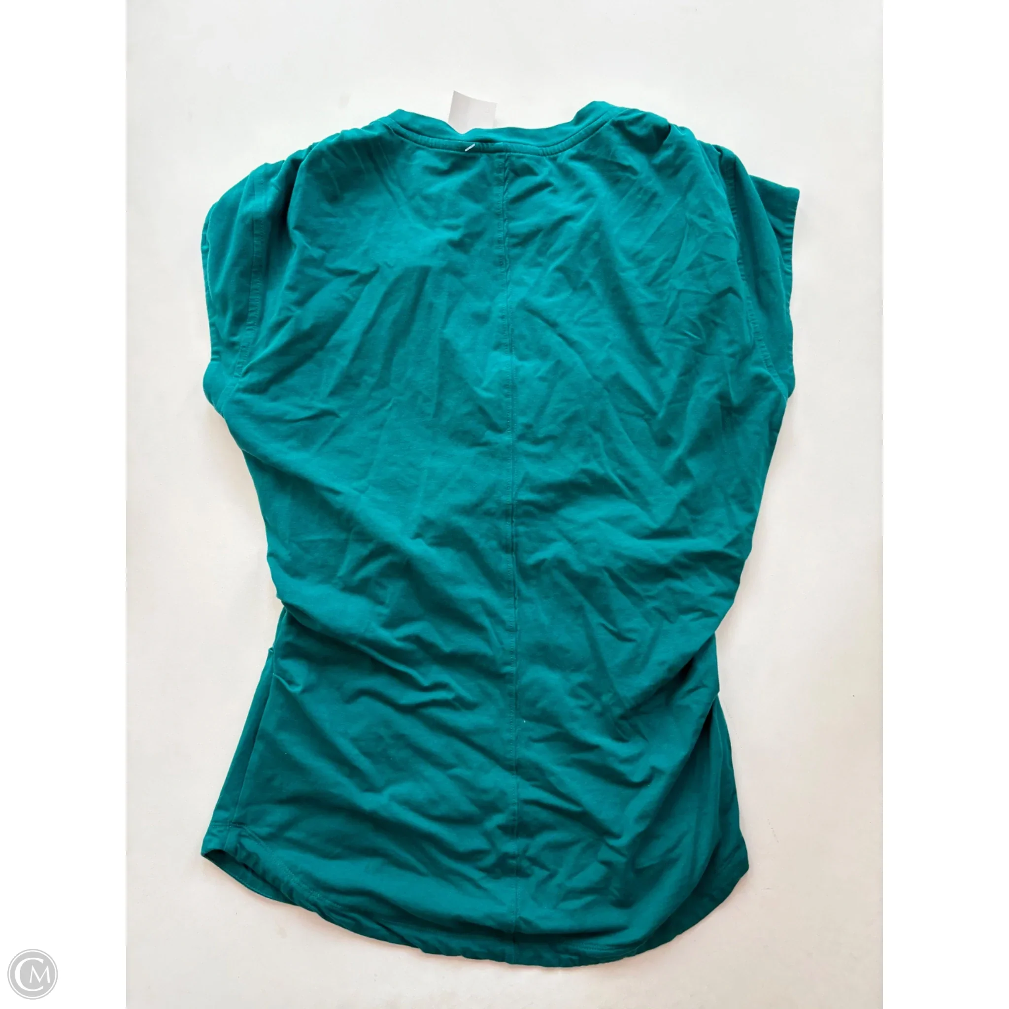Athletic Top Short Sleeve By Athleta In Green, Size: S - Image 2