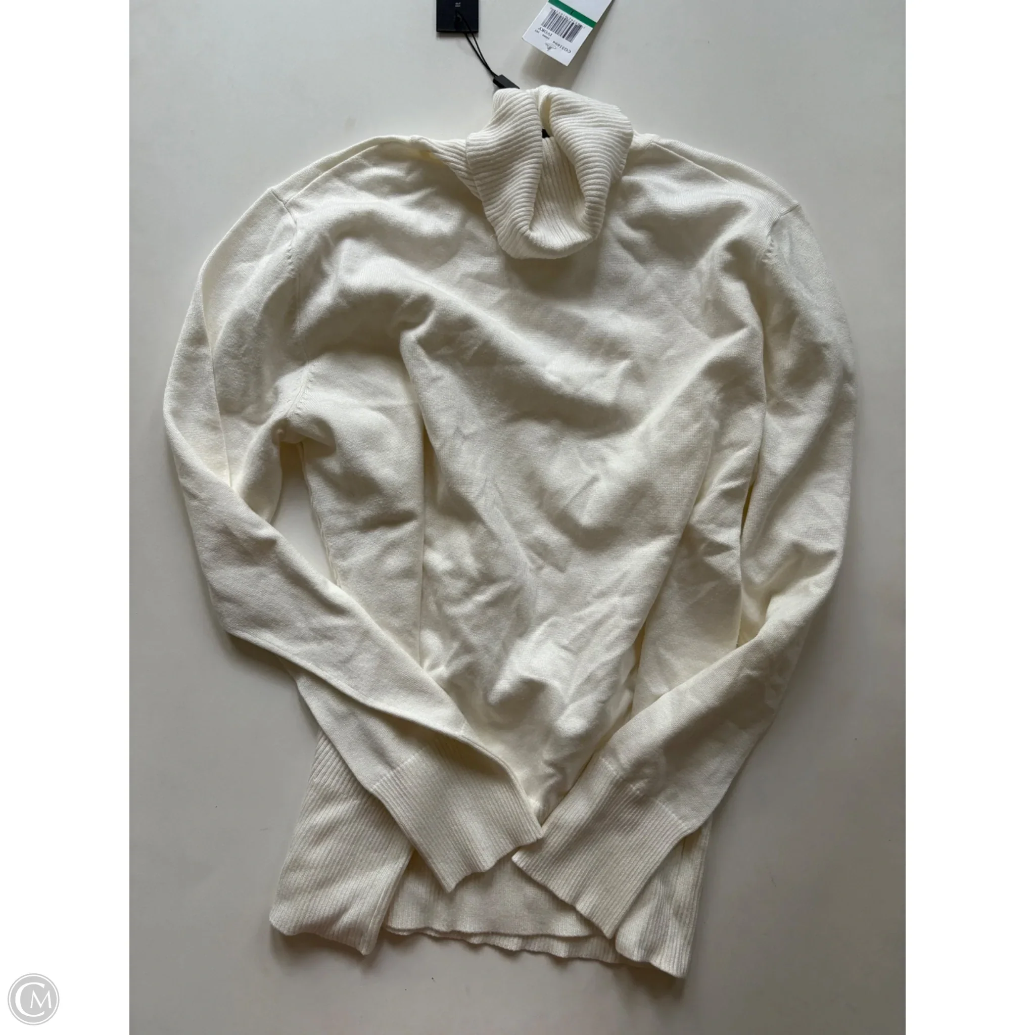 Sweater By Cable And Gauge In Cream, Size: L - Image 2
