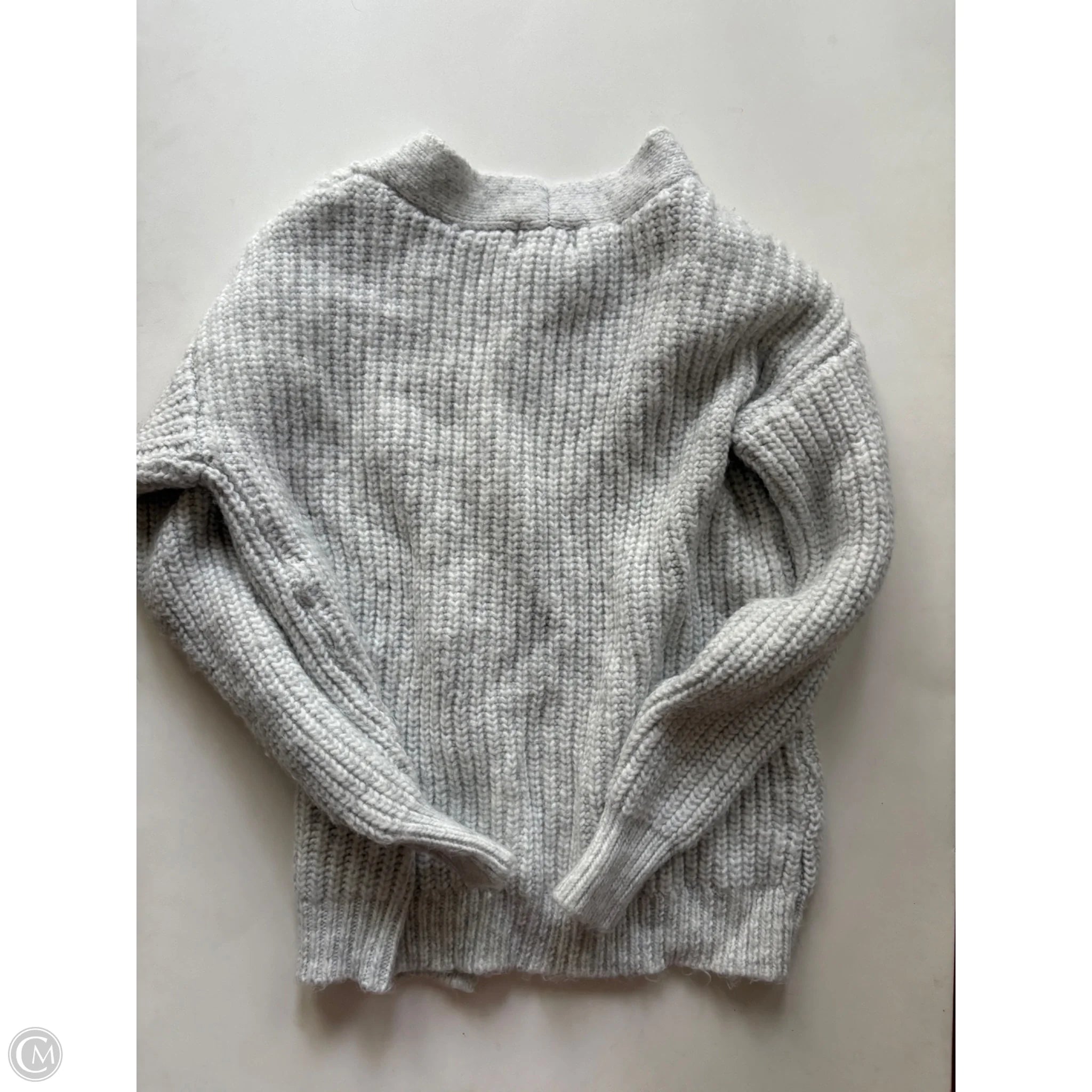 Sweater Cardigan By Absolutely In Grey, Size: S - Image 2