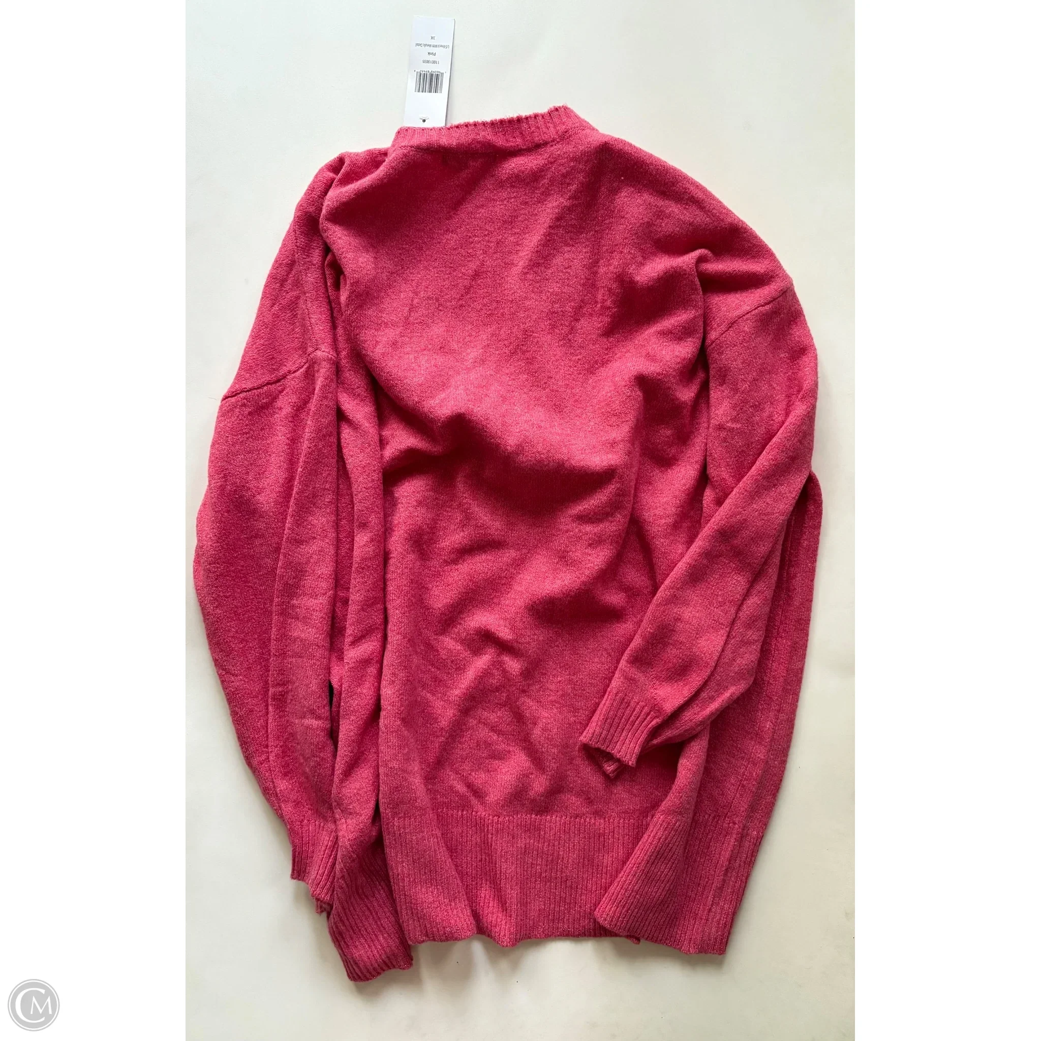 Sweater By Heart & Crush In Red, Size: 3x - Image 2